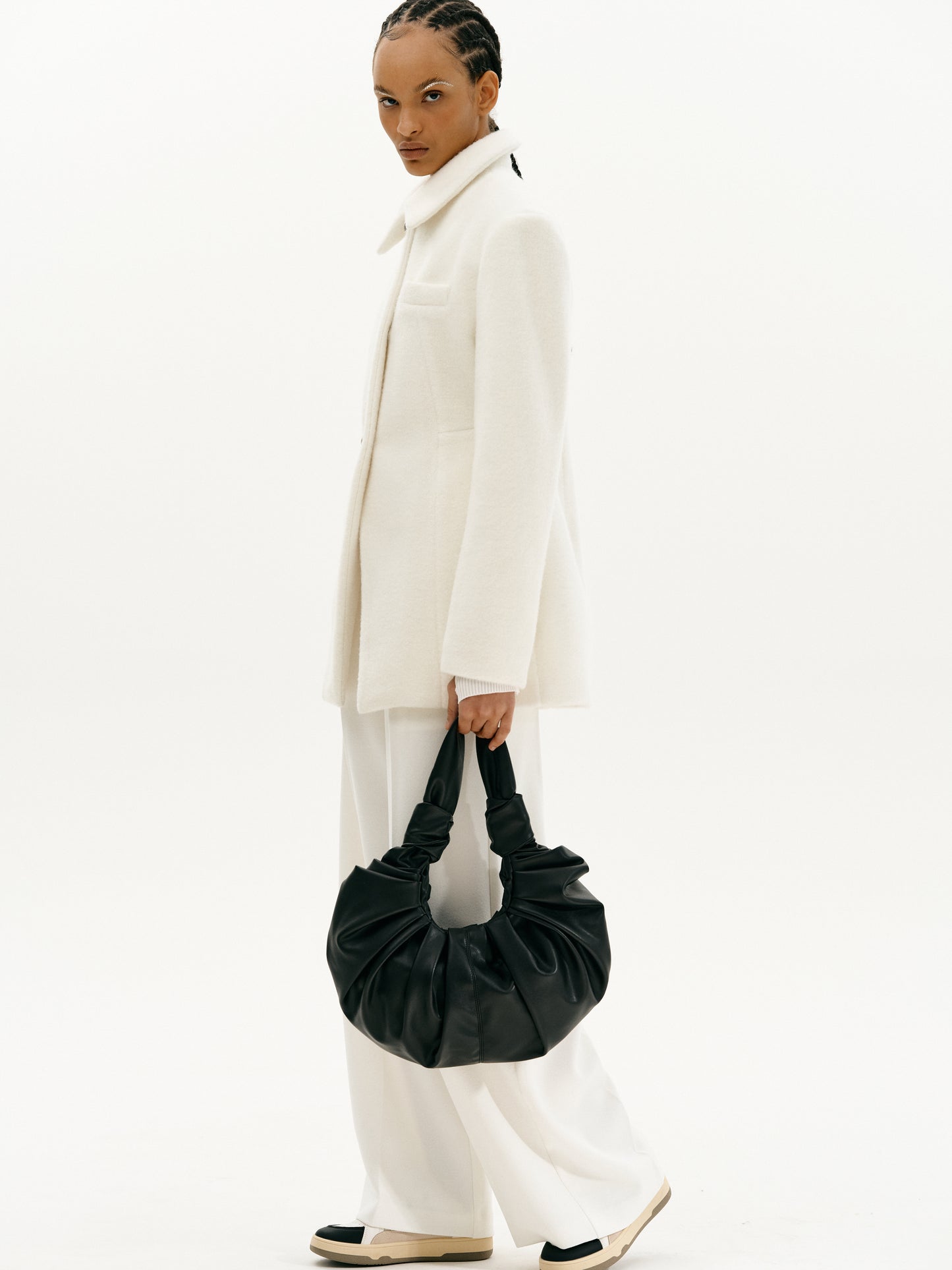 Croissant Tote Bag, Onyx