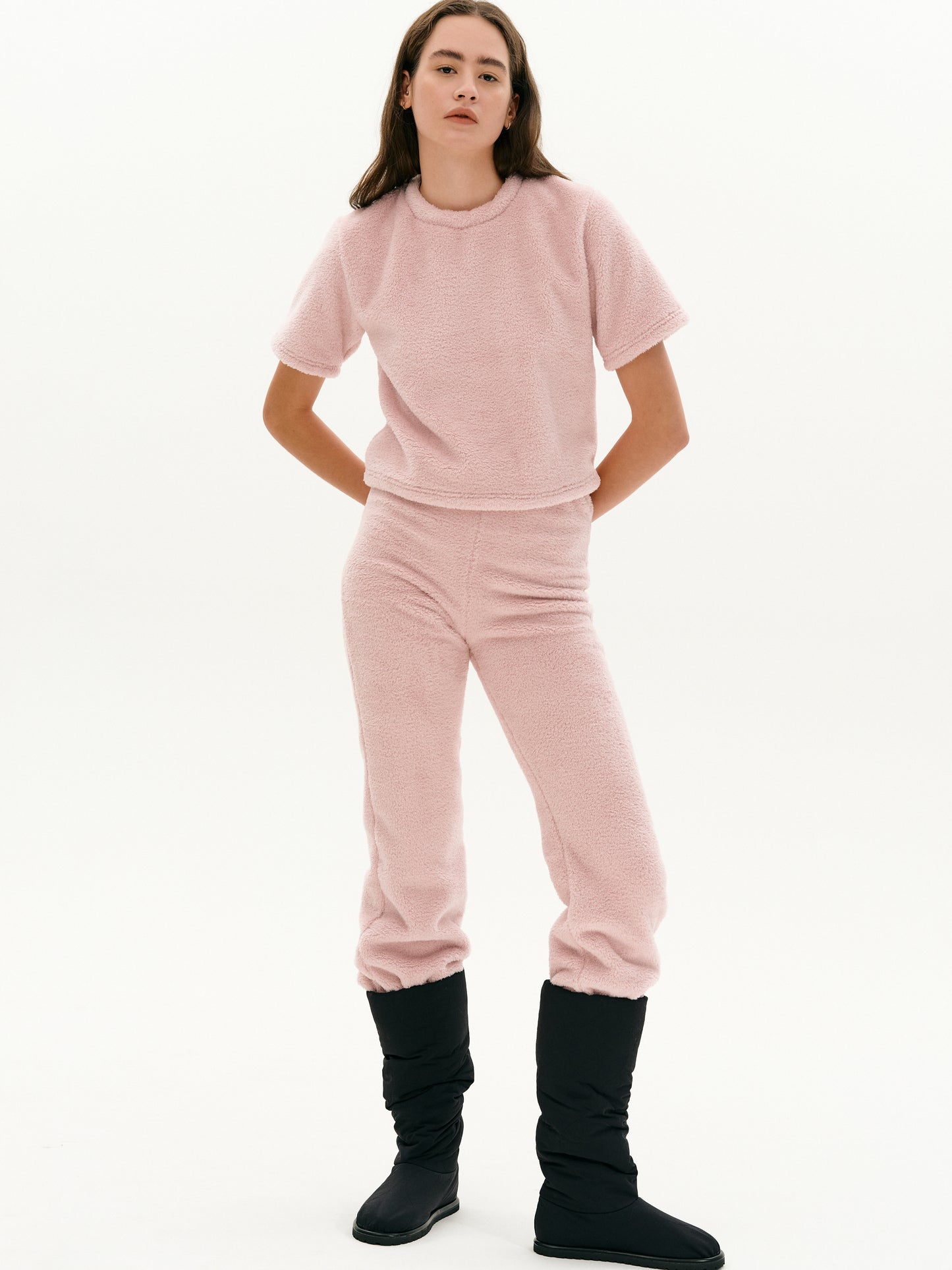 Eco Fur Lounge Tee, Lotus