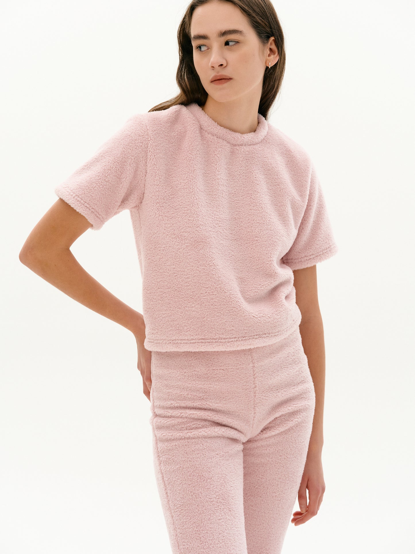 Eco Fur Lounge Tee, Lotus