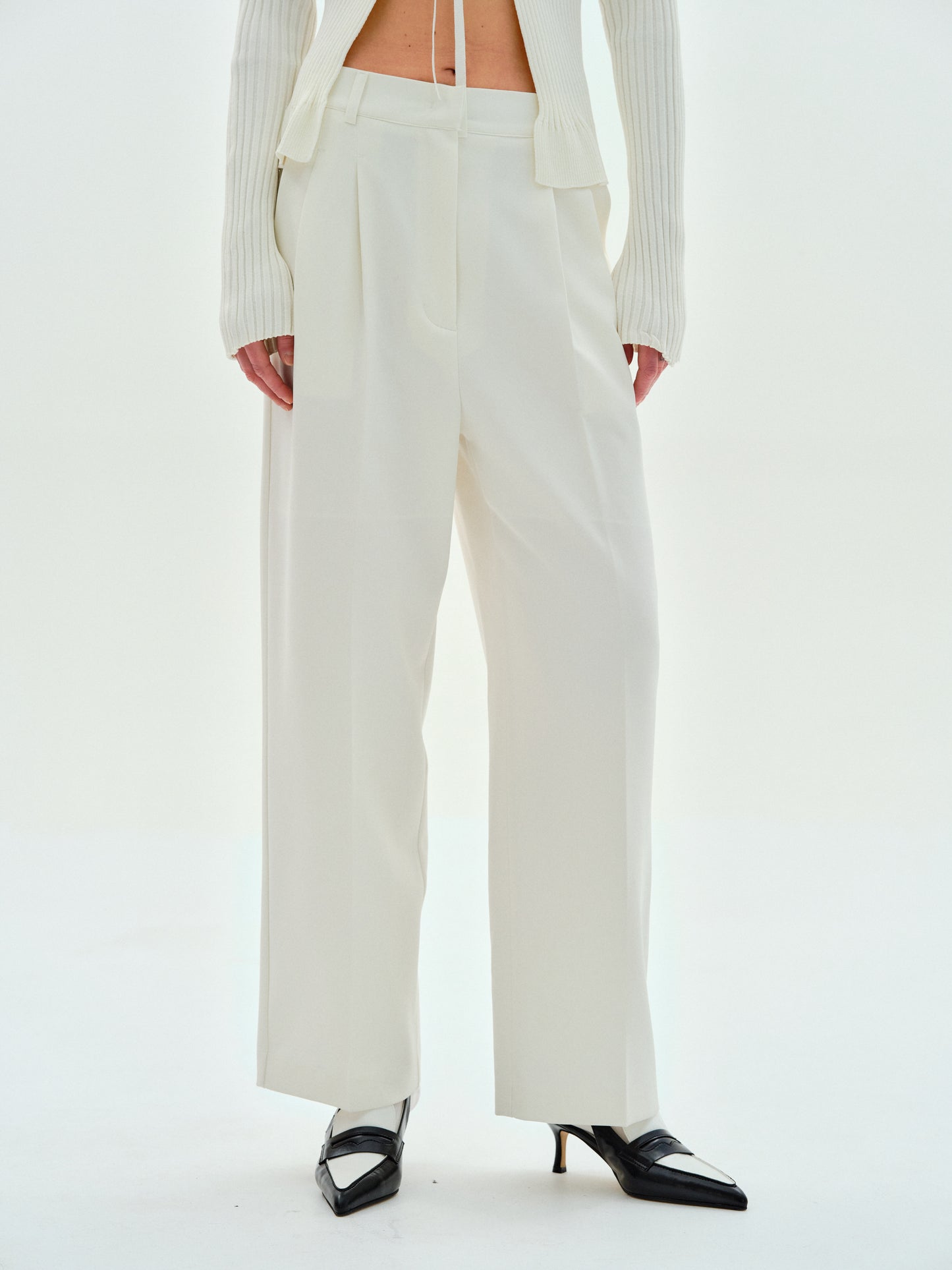 Tailoring Trousers, White