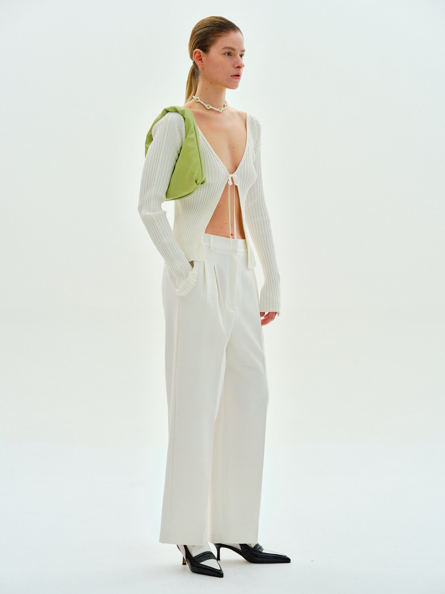 Tailoring Trousers, White