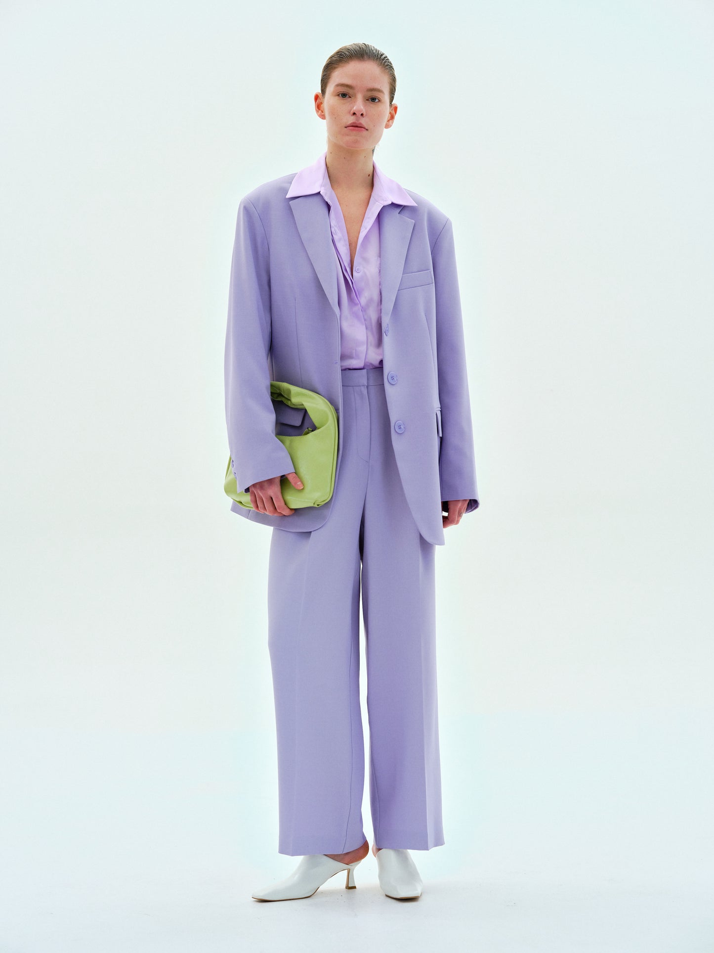 Relaxed Suit Trousers, Very Peri