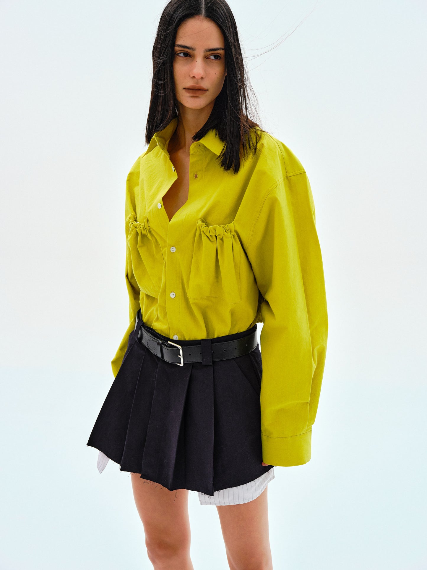 Oversized Pocket Shirt, Kiwi