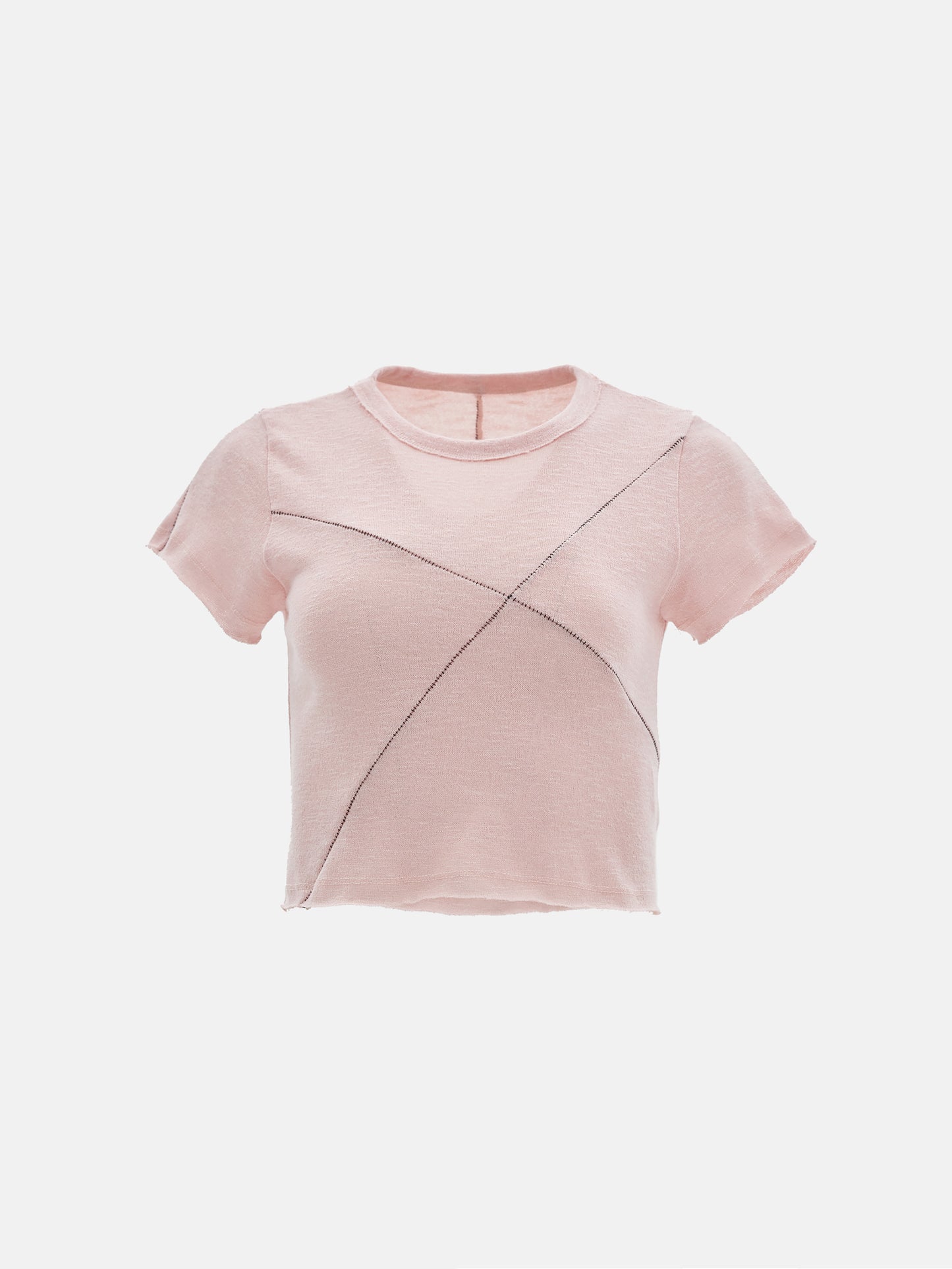 Baby Crop Knit, Peony