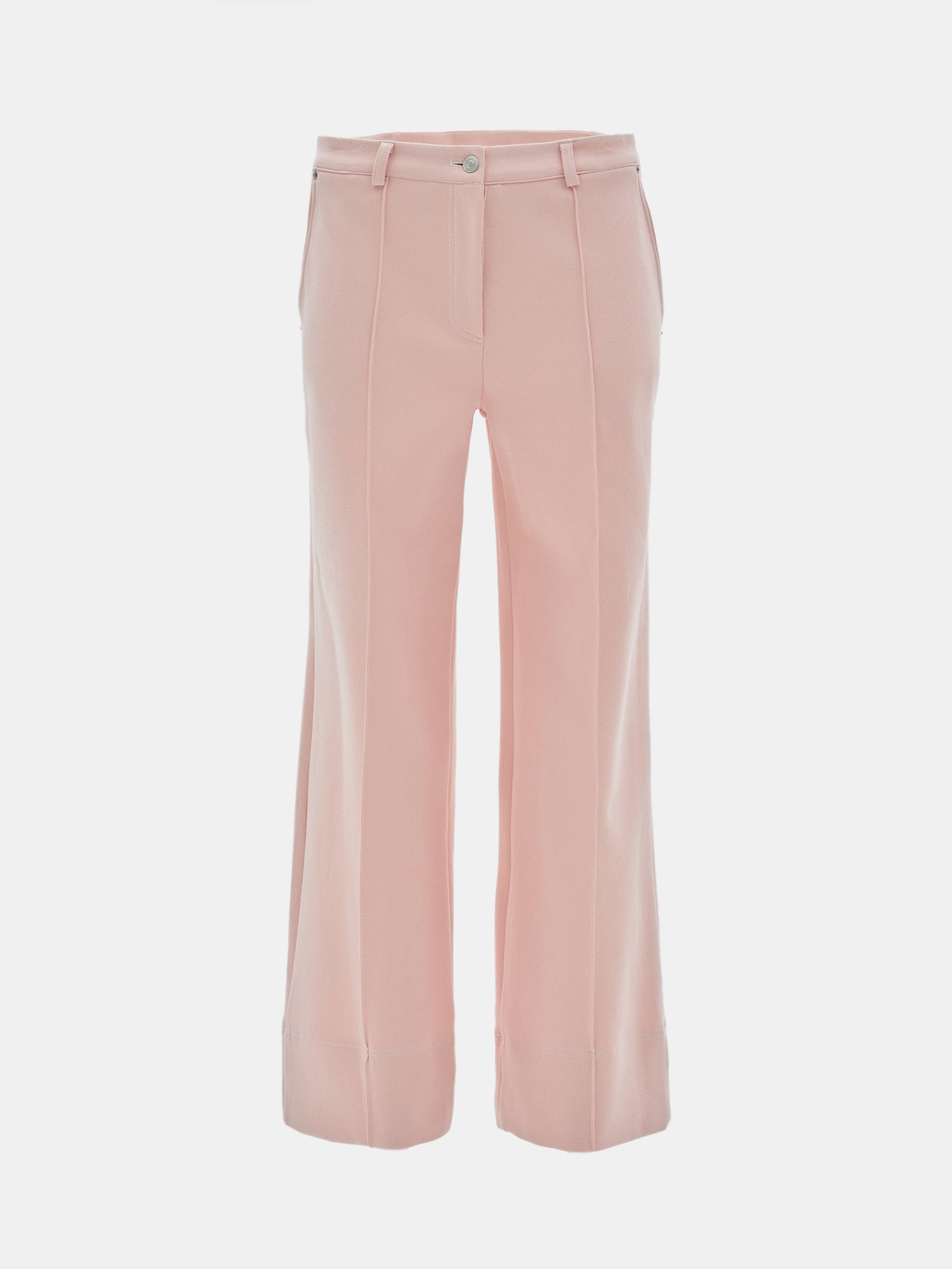 Casual Ponte Pants, Rose Milk