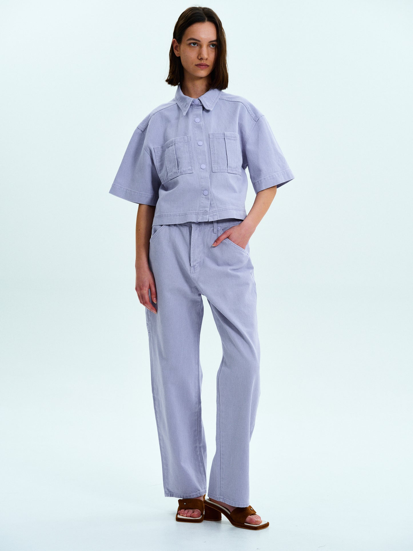 Wide Carpenter Jeans, Very Peri