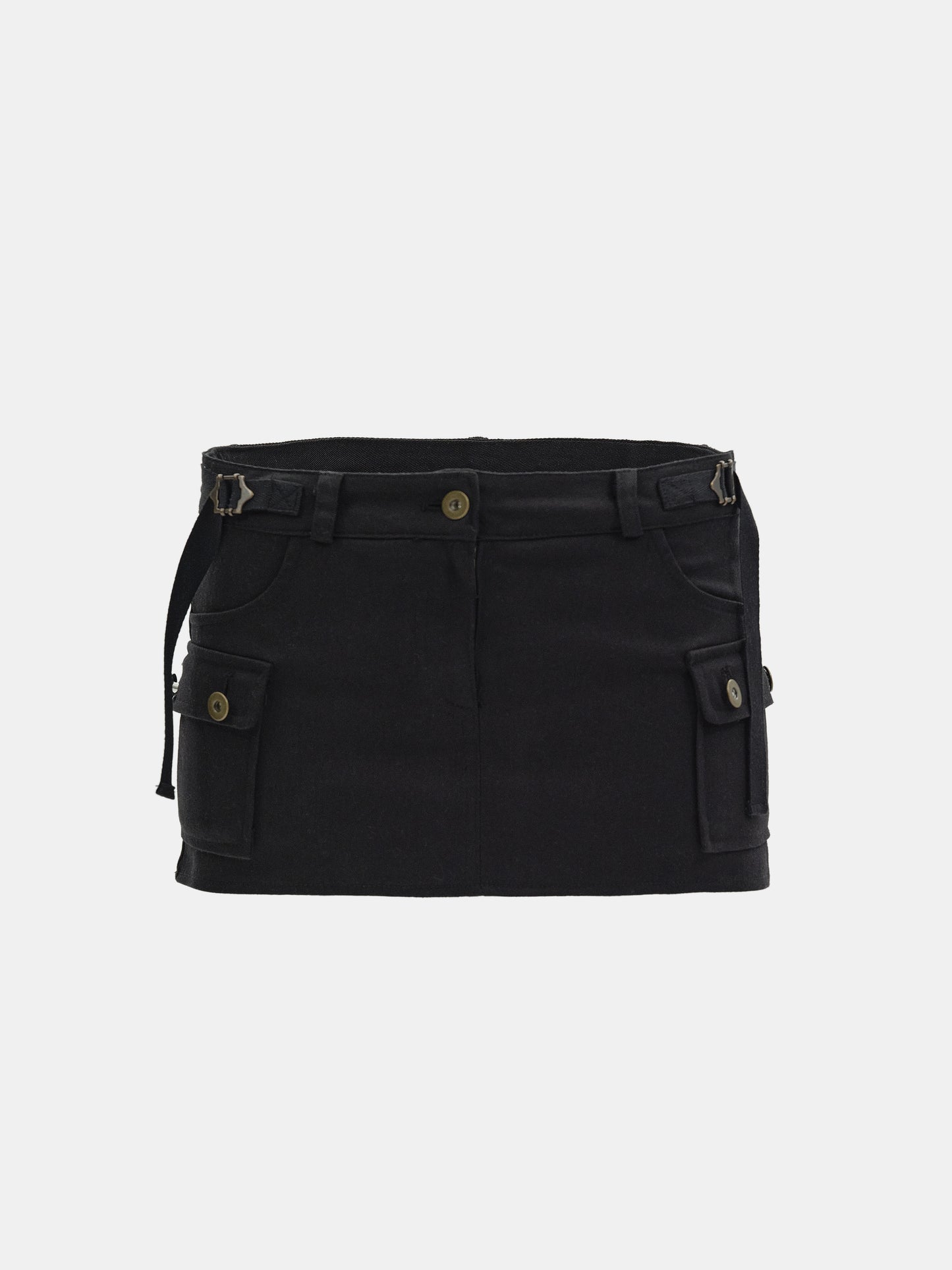 Mini Cargo Skort, Black