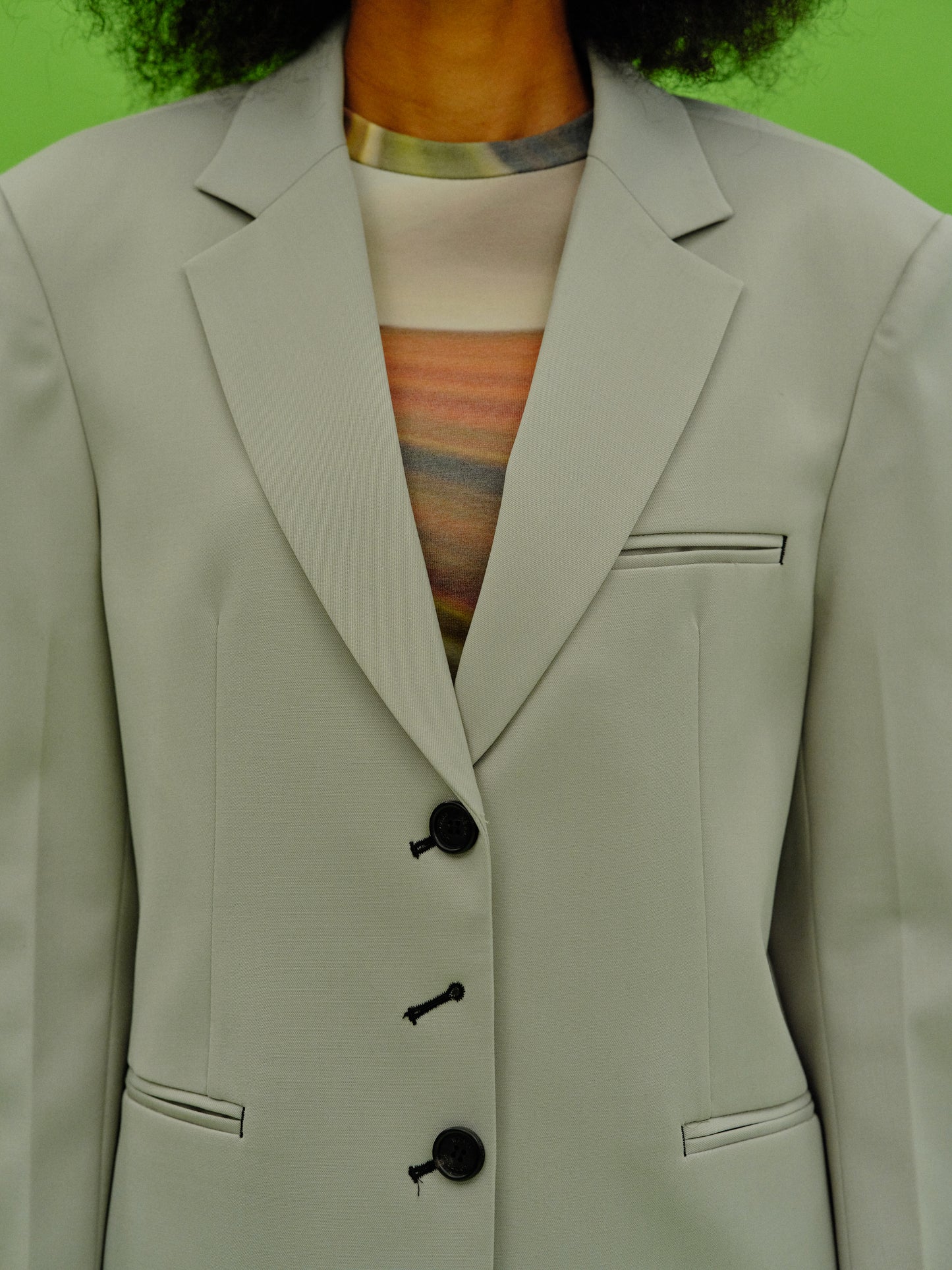 Slim Suit Blazer, Laurel Green