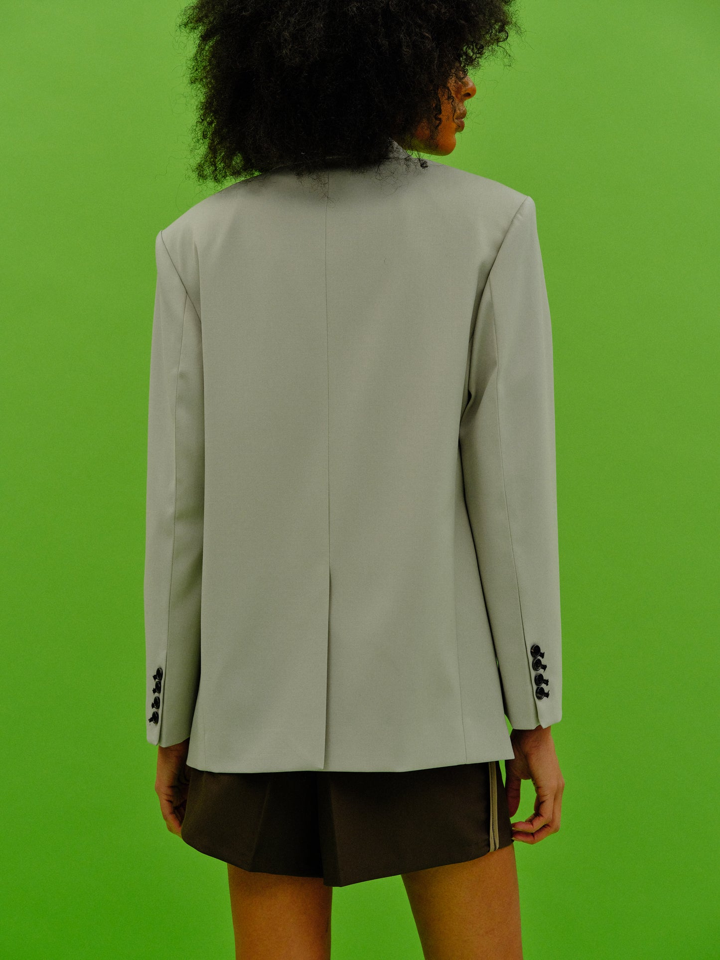 Slim Suit Blazer, Laurel Green