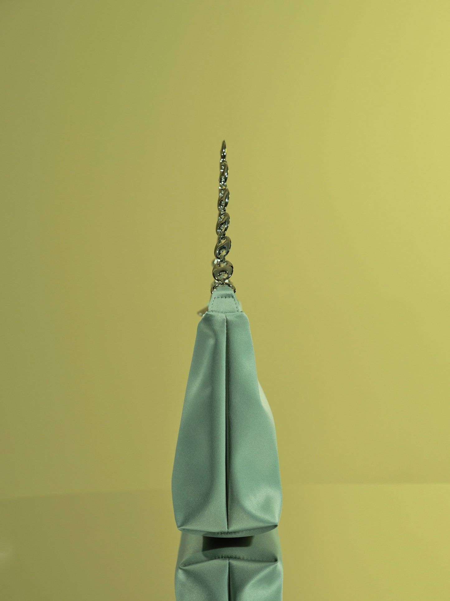Chain Nylon Bag, Pistachio