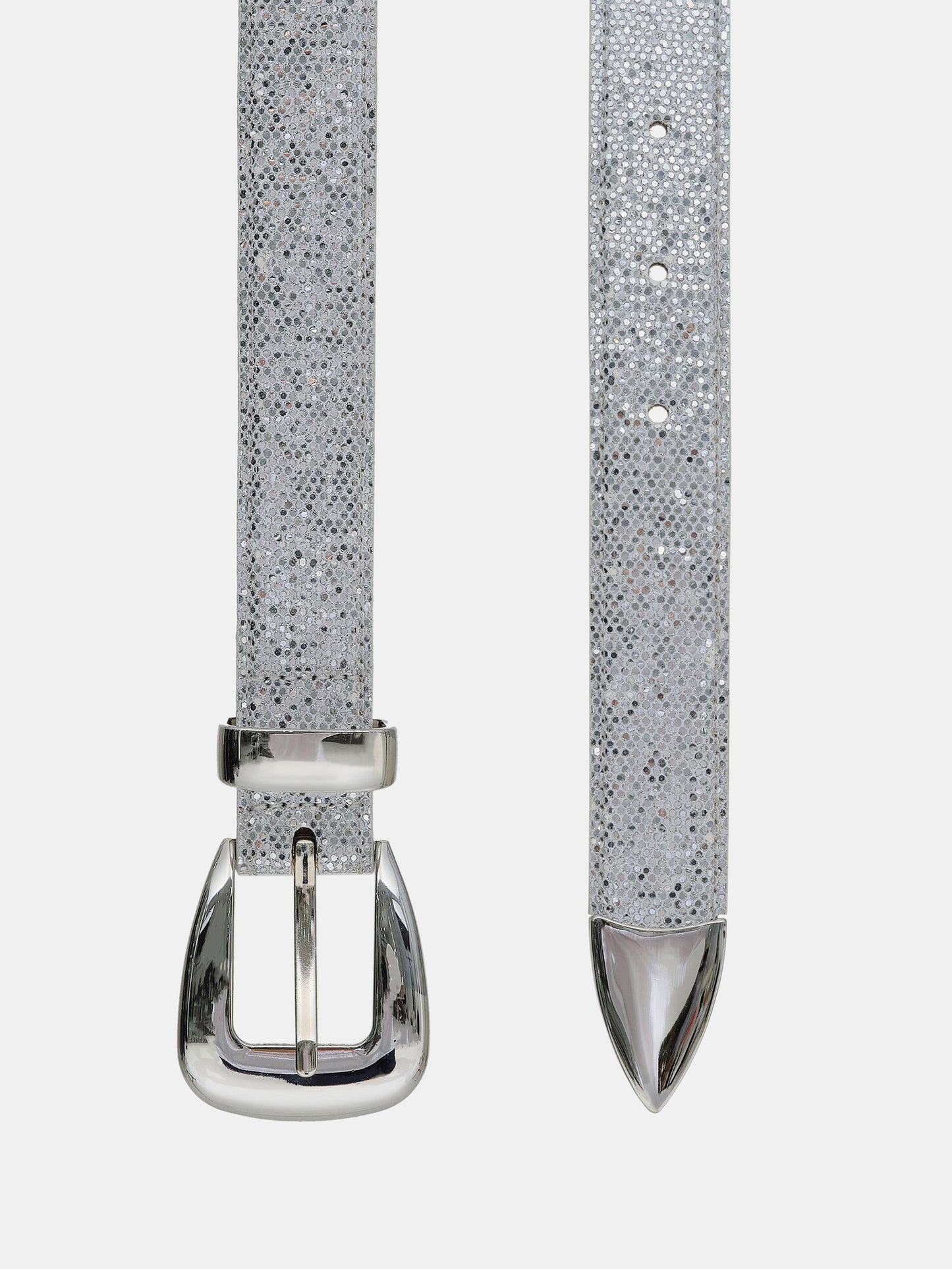 Glitter Belt, Silver