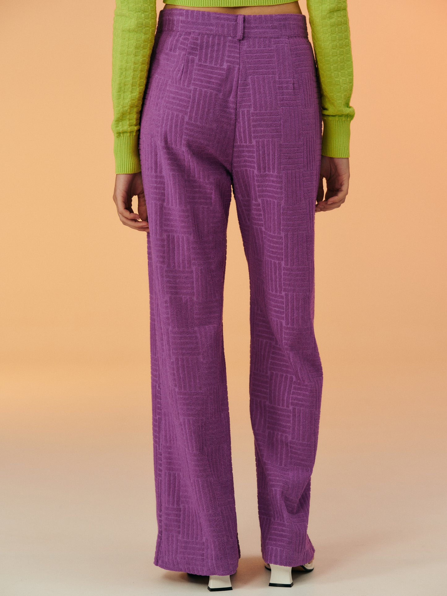 Toweling Trousers, Phacelia