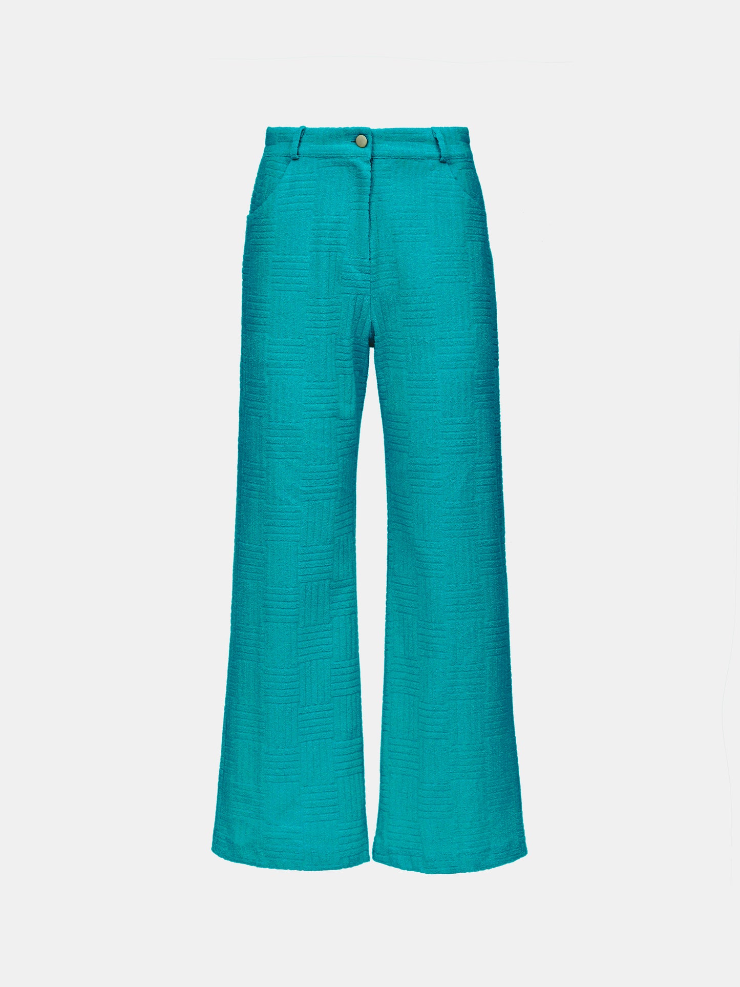 Toweling Trousers, Deep Ocean