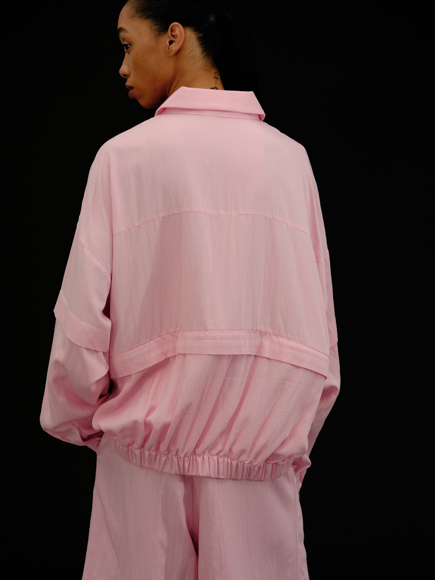 Convertible Bomber Jacket, Lotus
