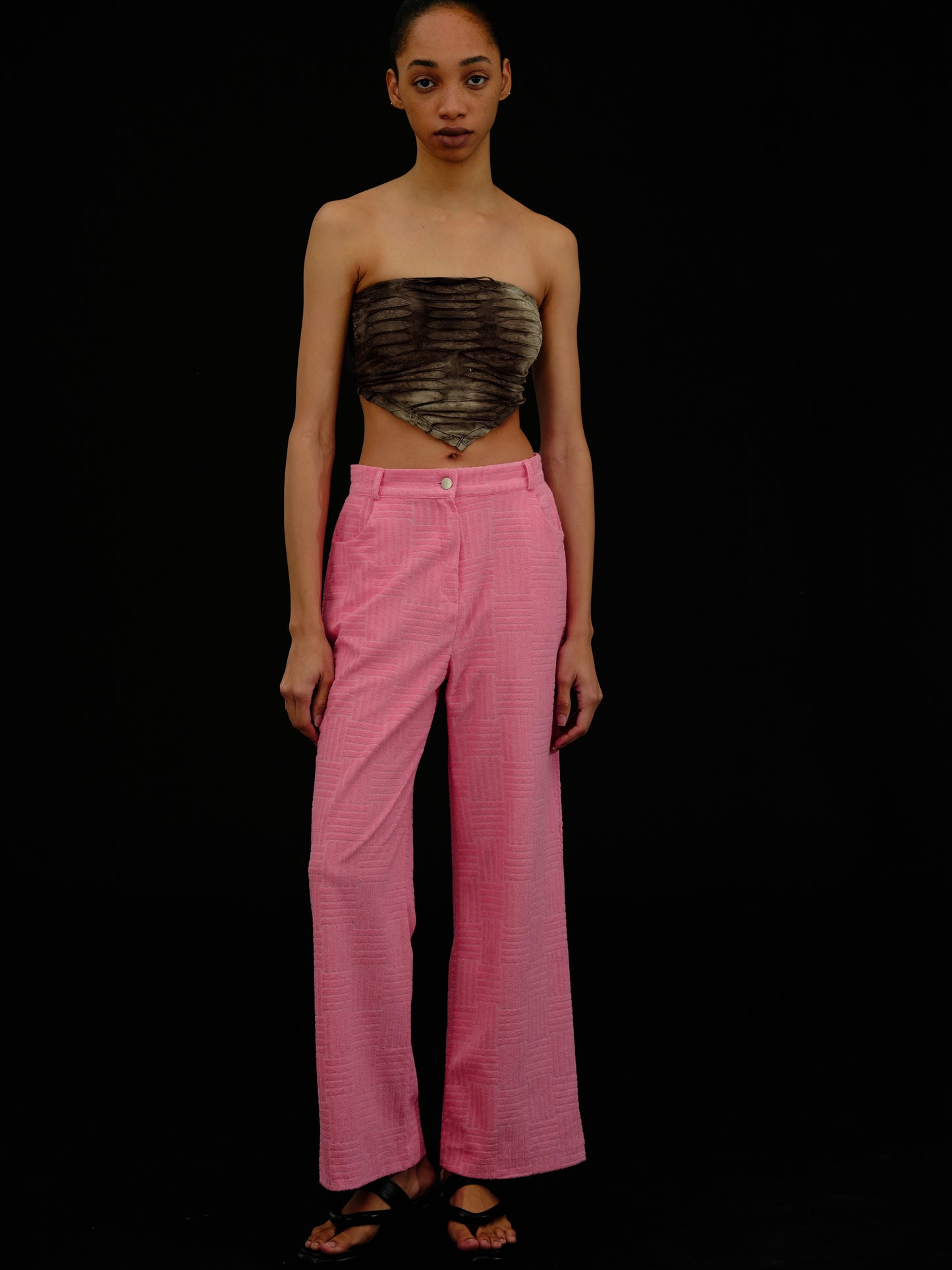 Toweling Trousers, Cherry Blossom