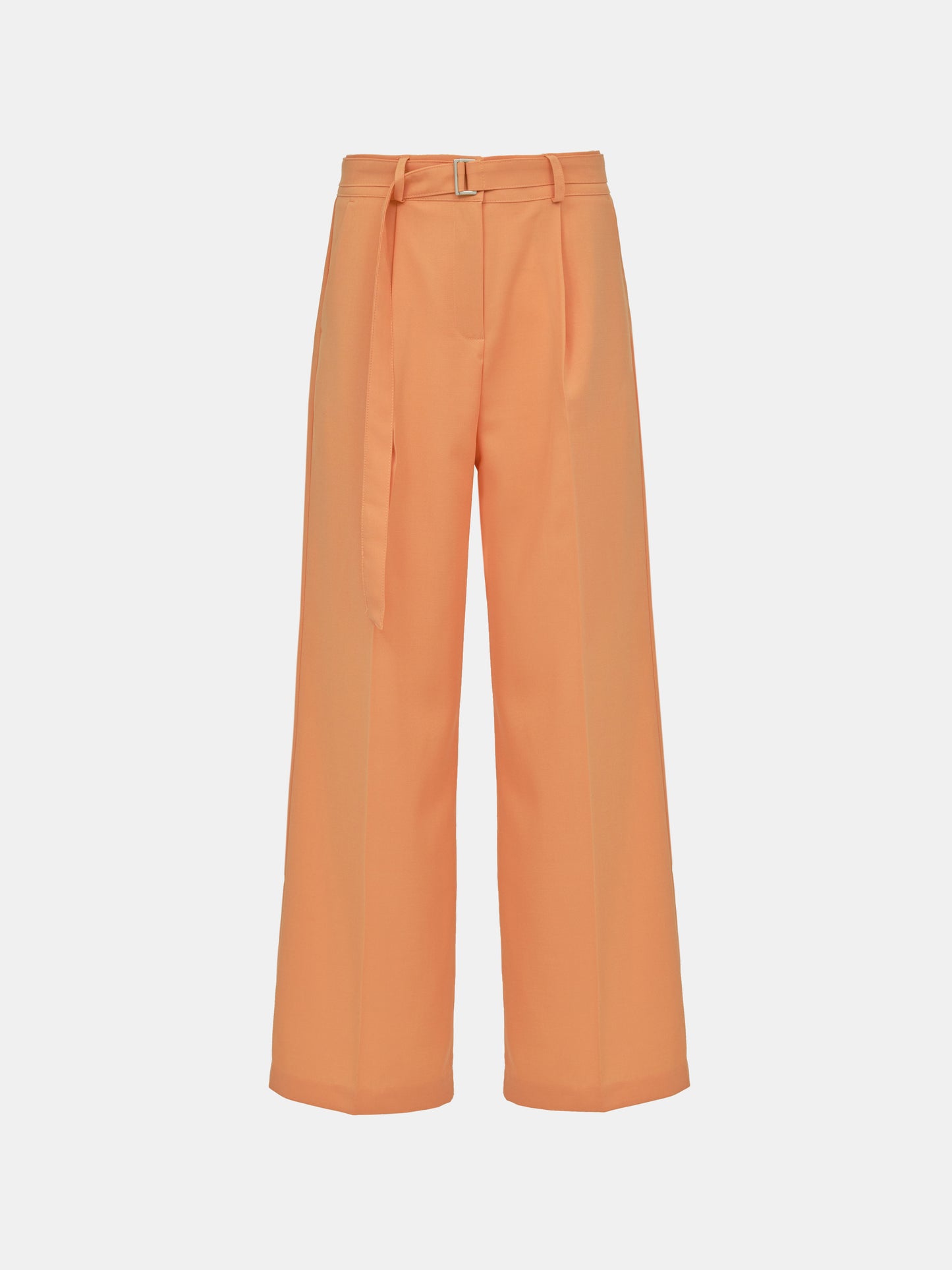 Fluid Belted Trousers, Orangina