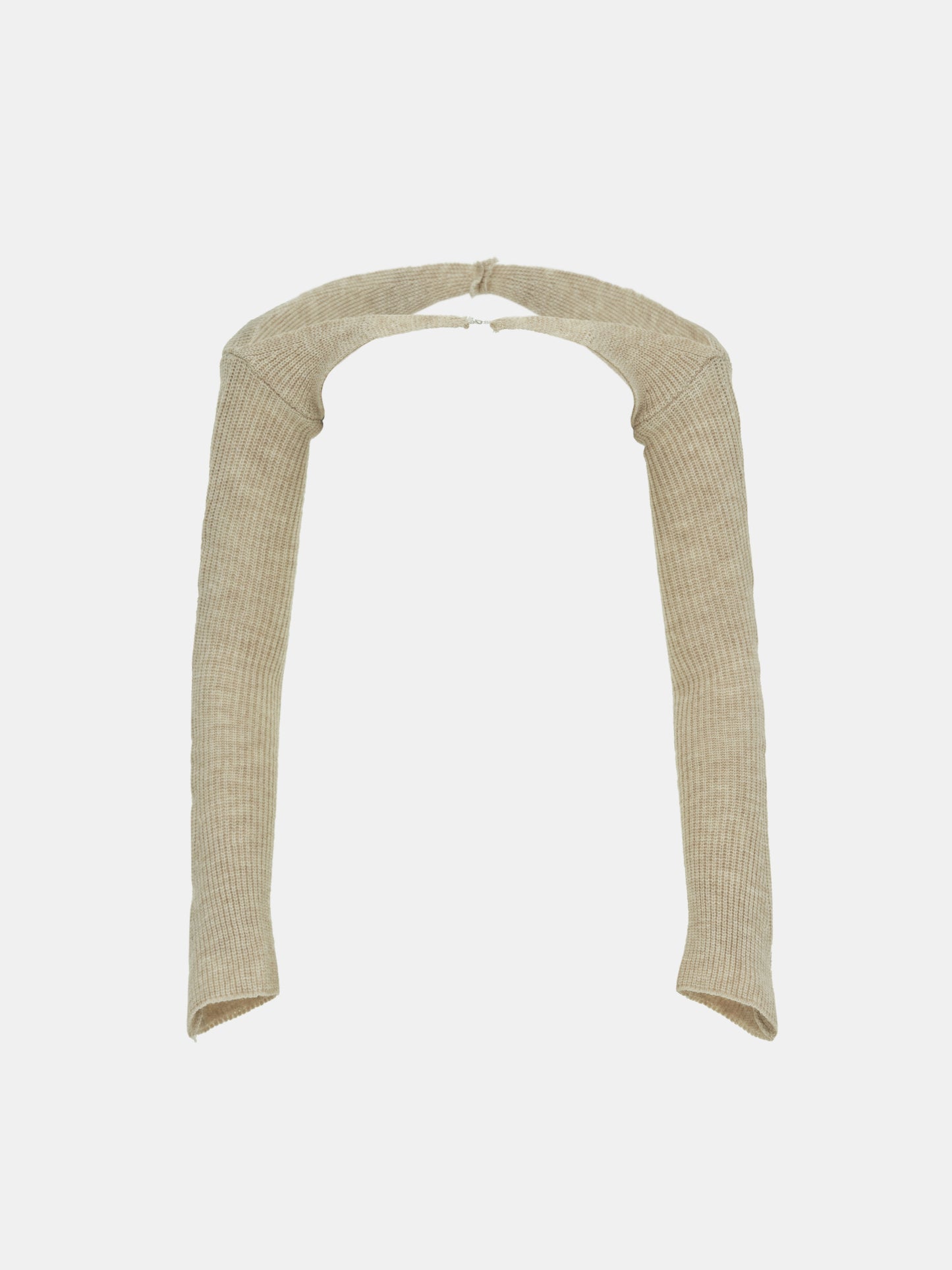 Overlay Knit Shrug Set, Toast