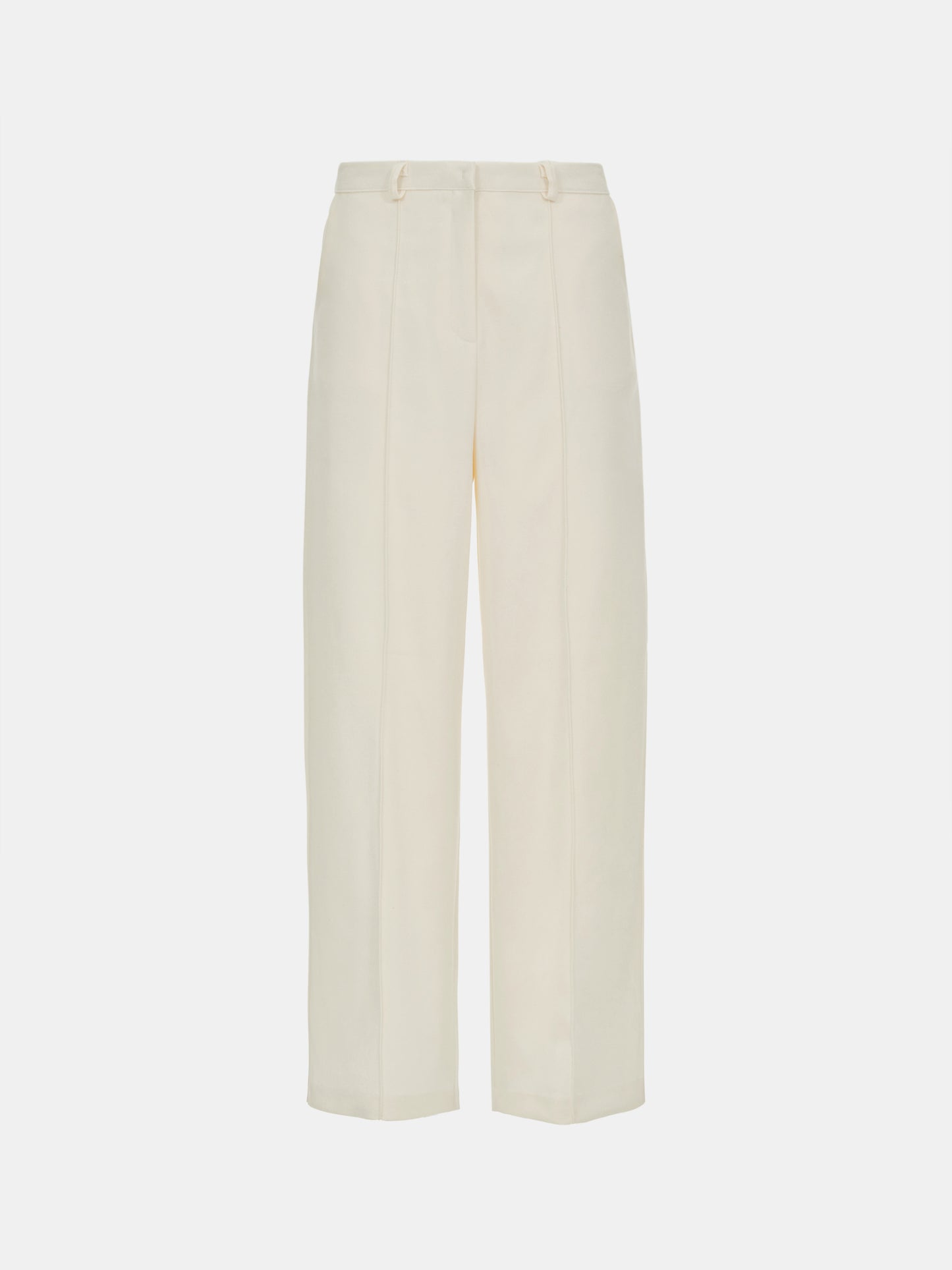 Straight Suit Pants, Ivory