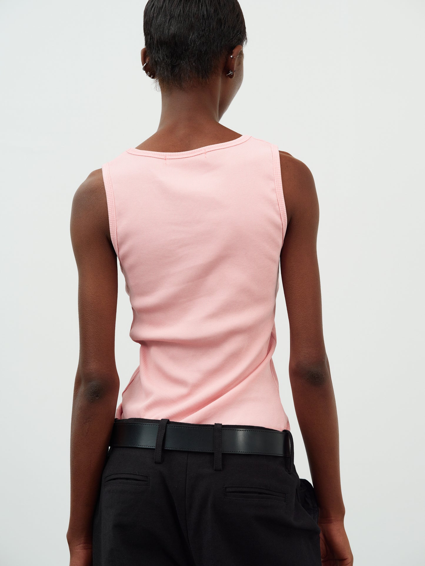 'Ironically Hot' Rib Tank, Pink