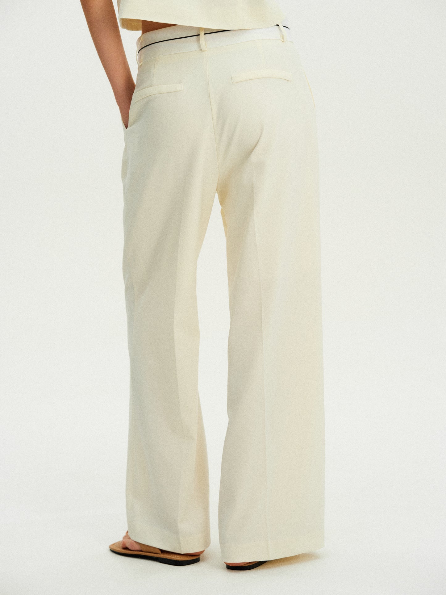Reversed Suit Trousers, Seashell