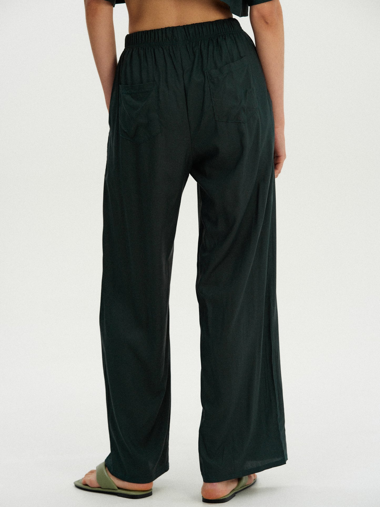 Drawstring Rayon Pants, Sacramento