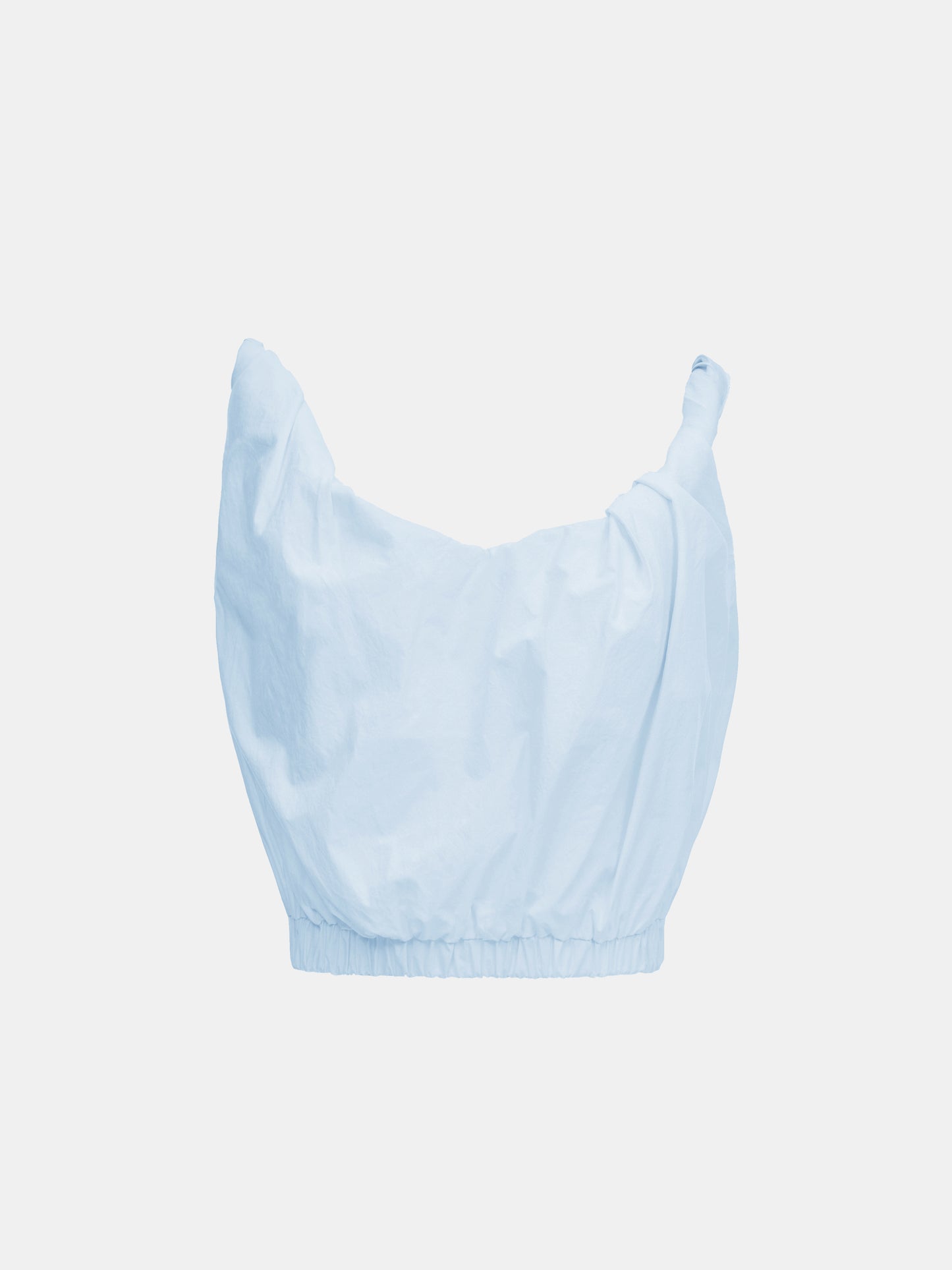 Gathered Cotton Camisole, Sky