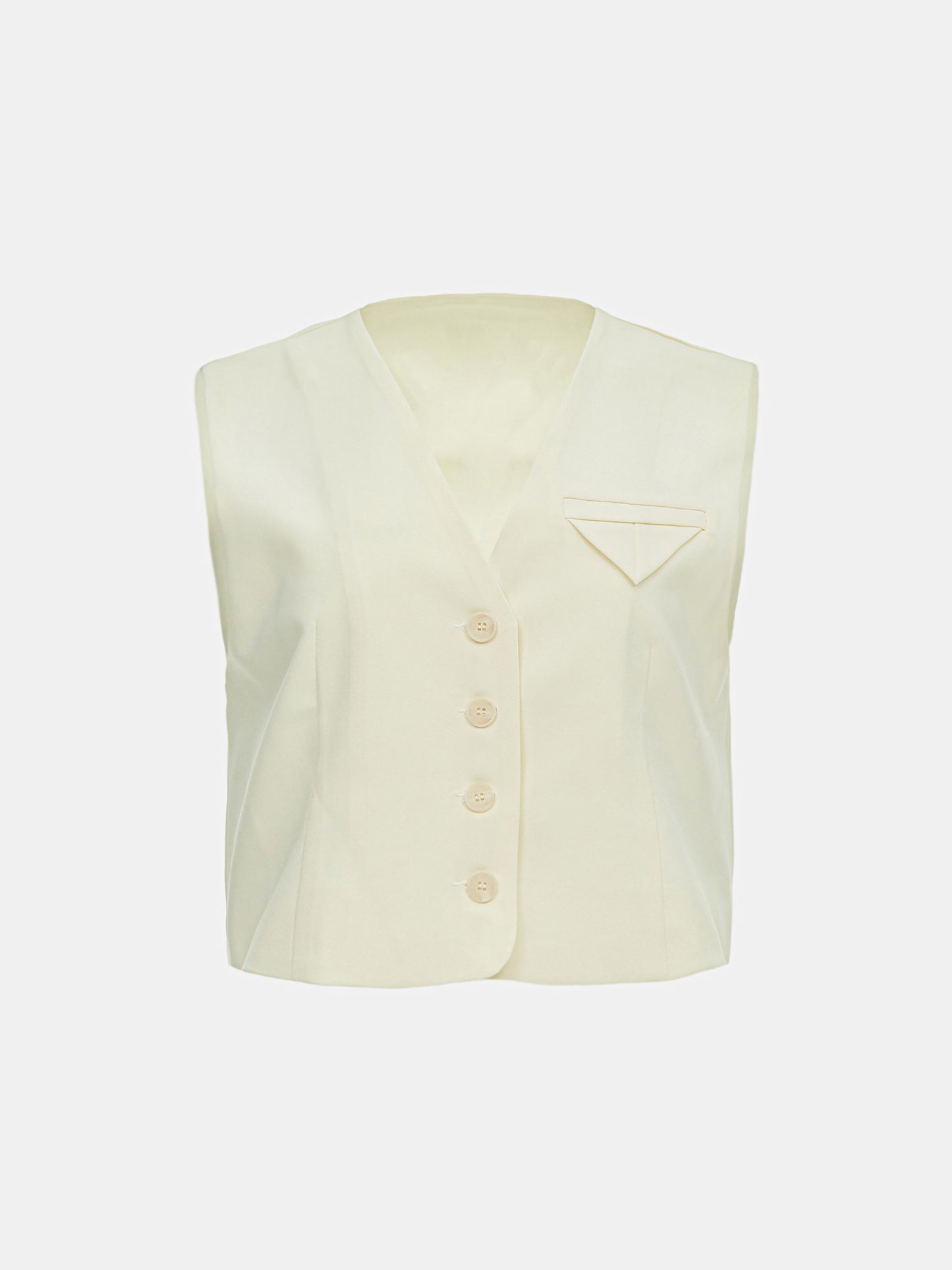 Tailored Suit Vest, Seashell