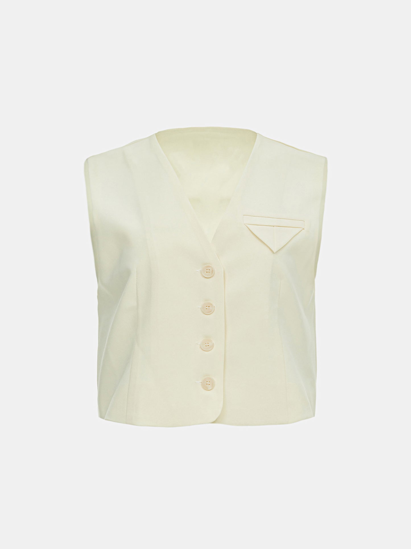 Tailored Suit Vest, Seashell