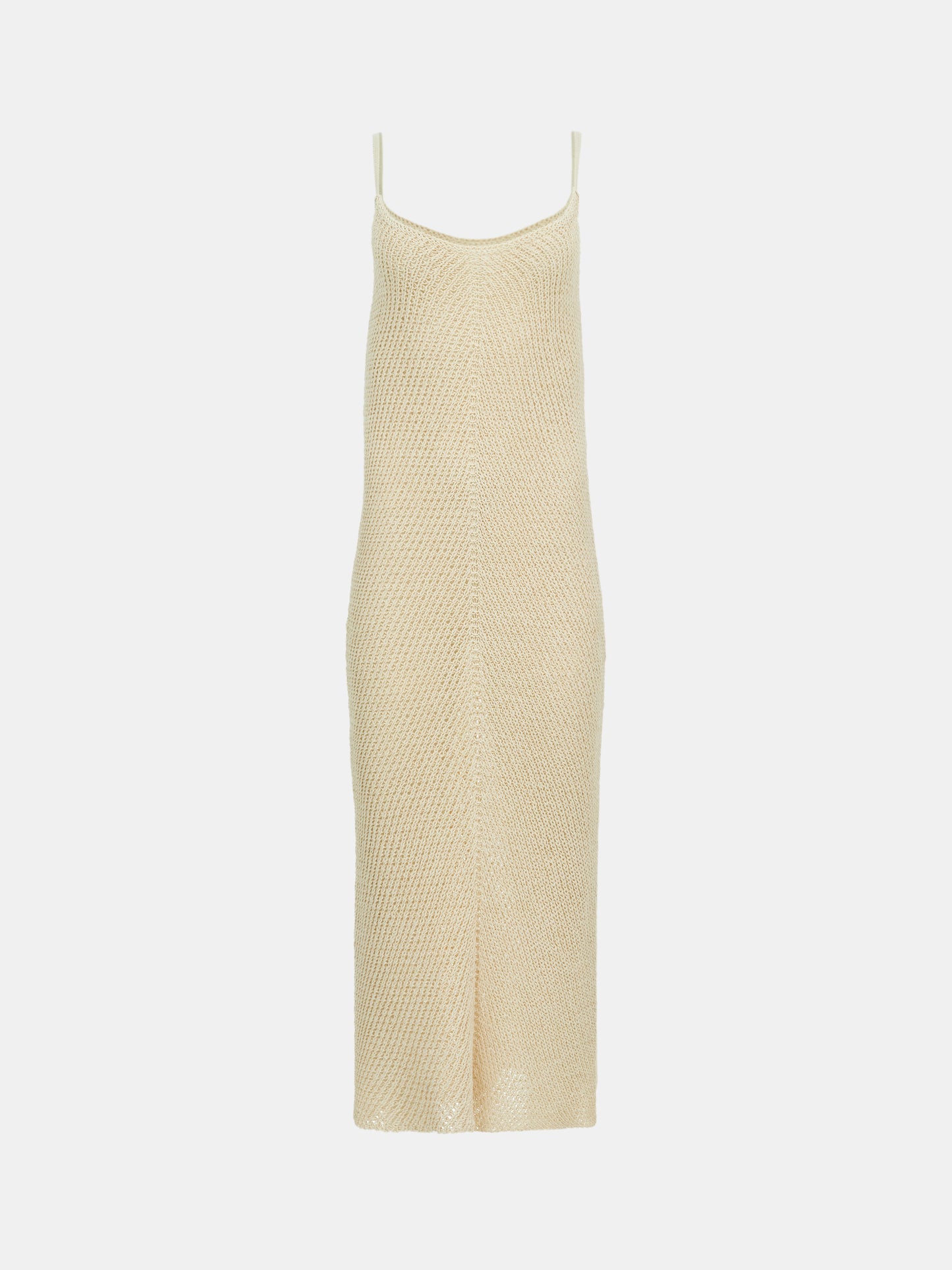 Organic Cotton Knit Dress, Natural