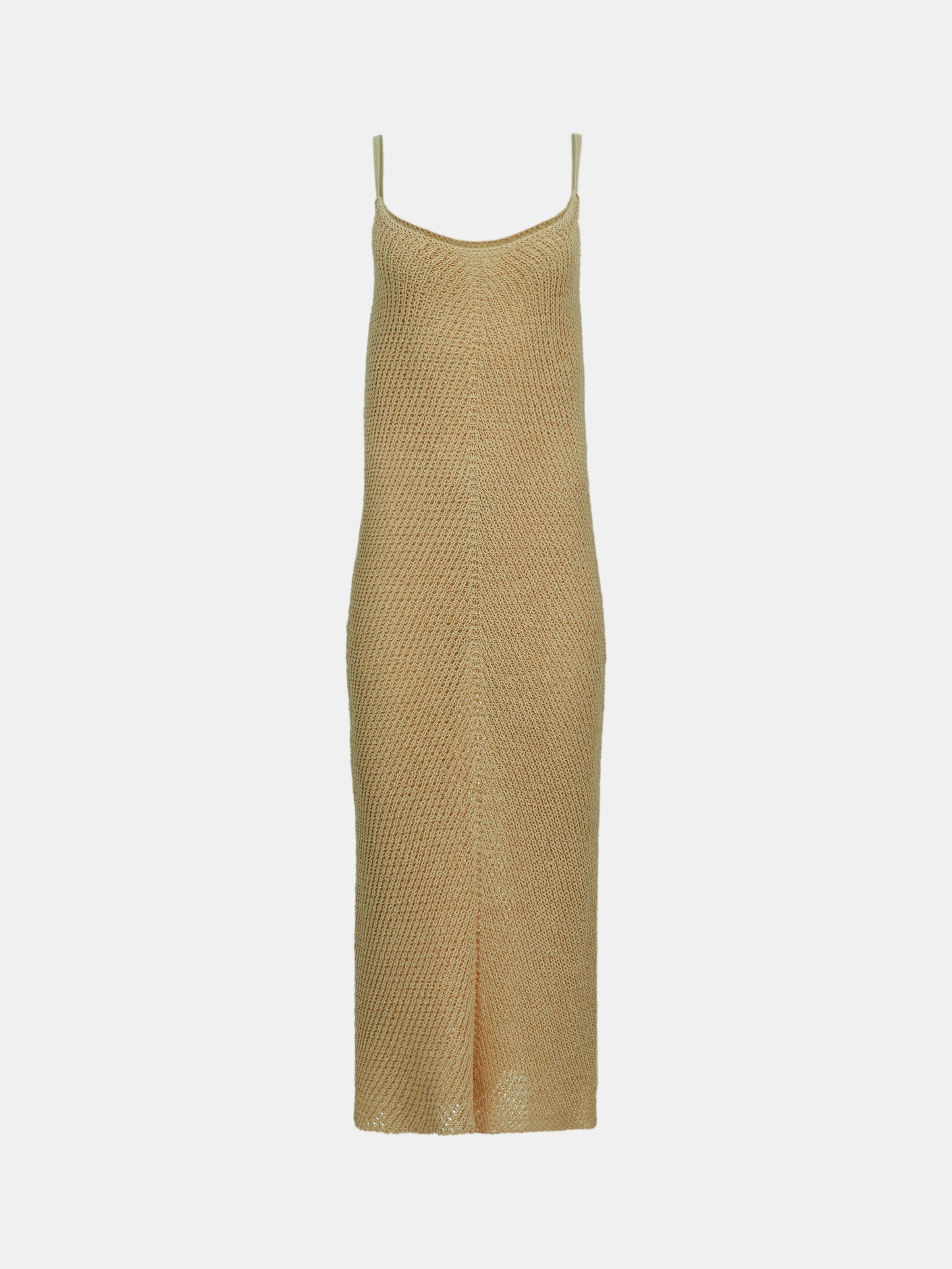 Organic Cotton Knit Dress, Bark