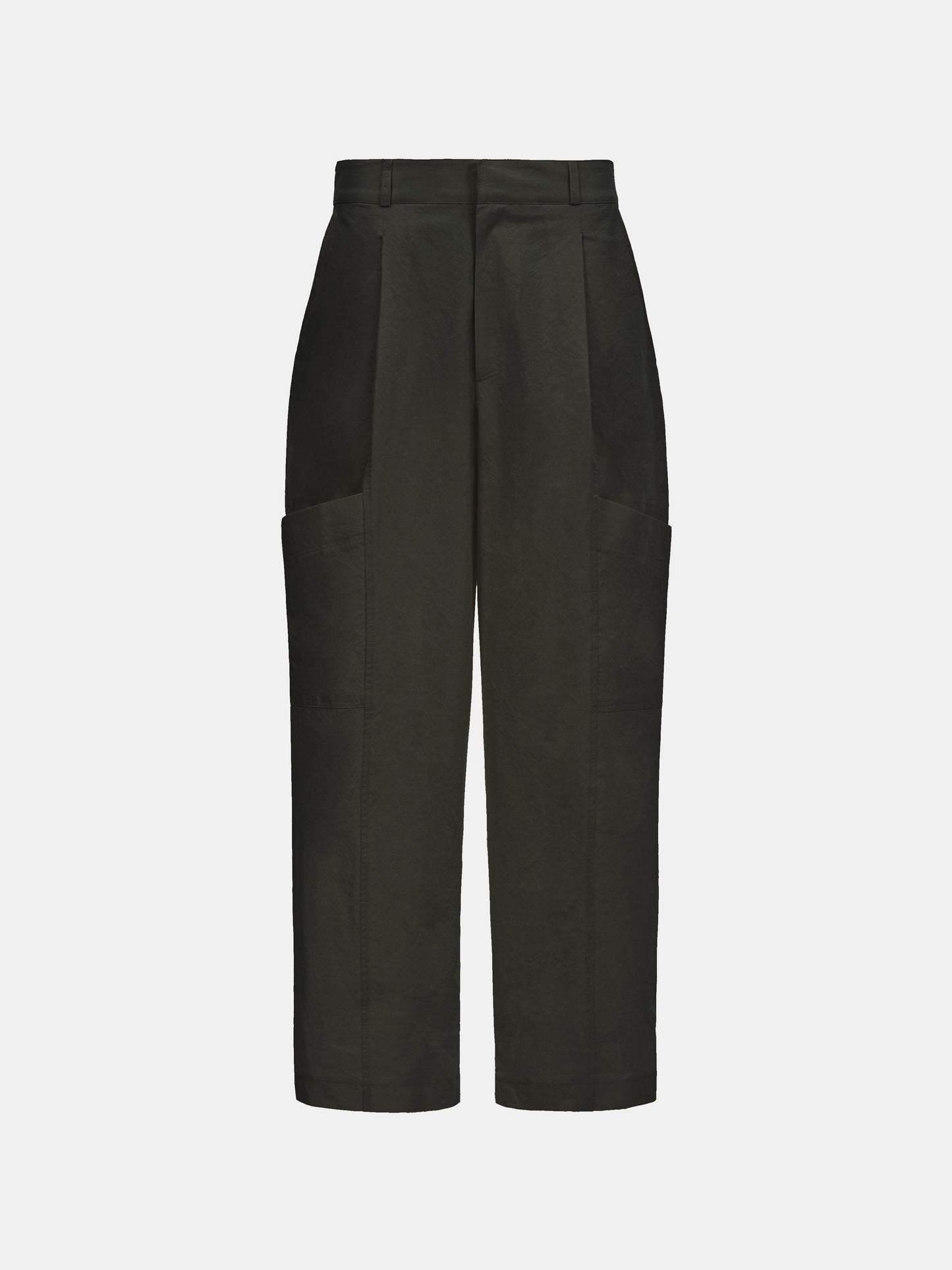 Low Pocket Toggle Trousers, Black