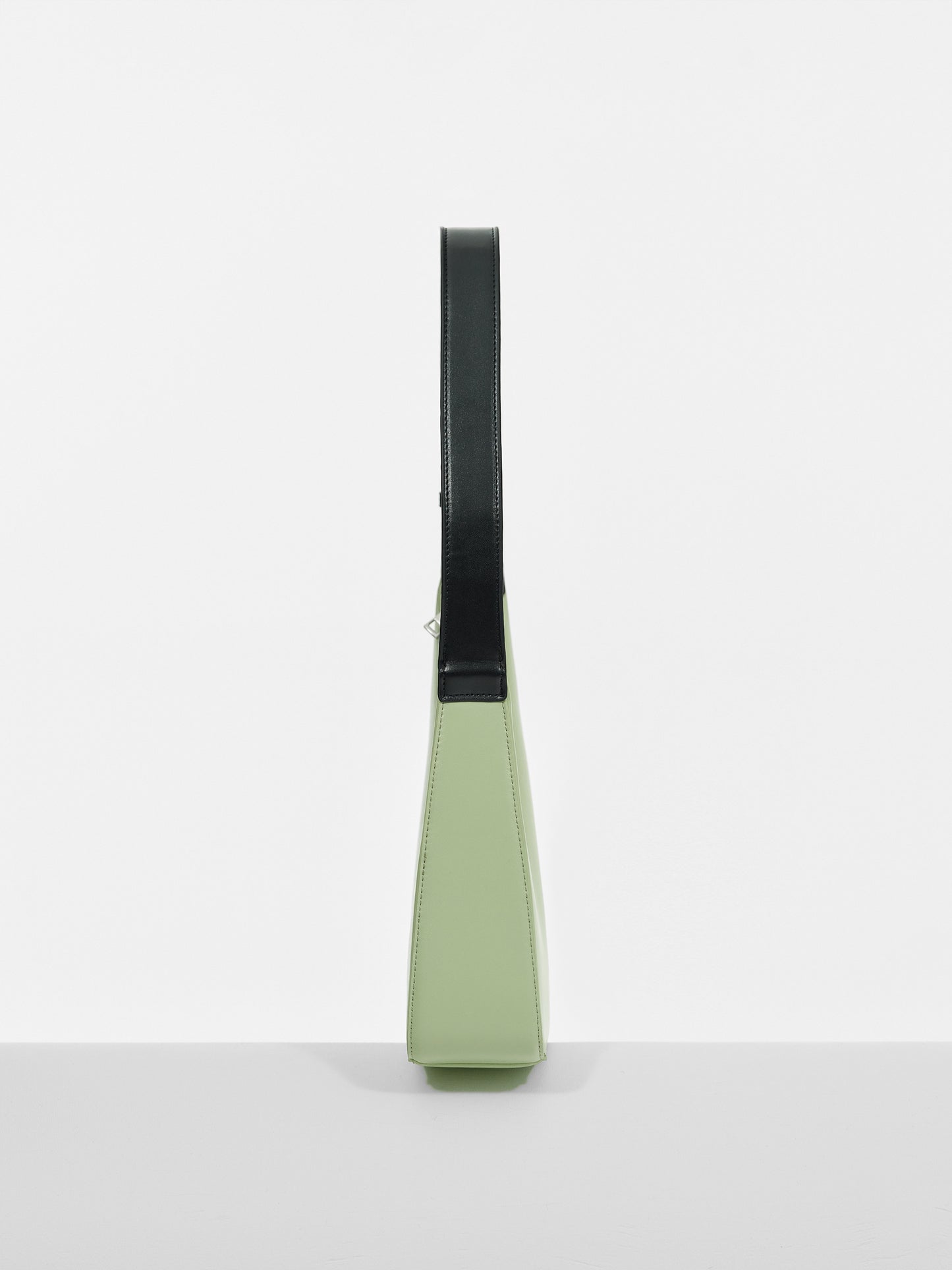 Asymmetric Shoulder Bag, Pistachio