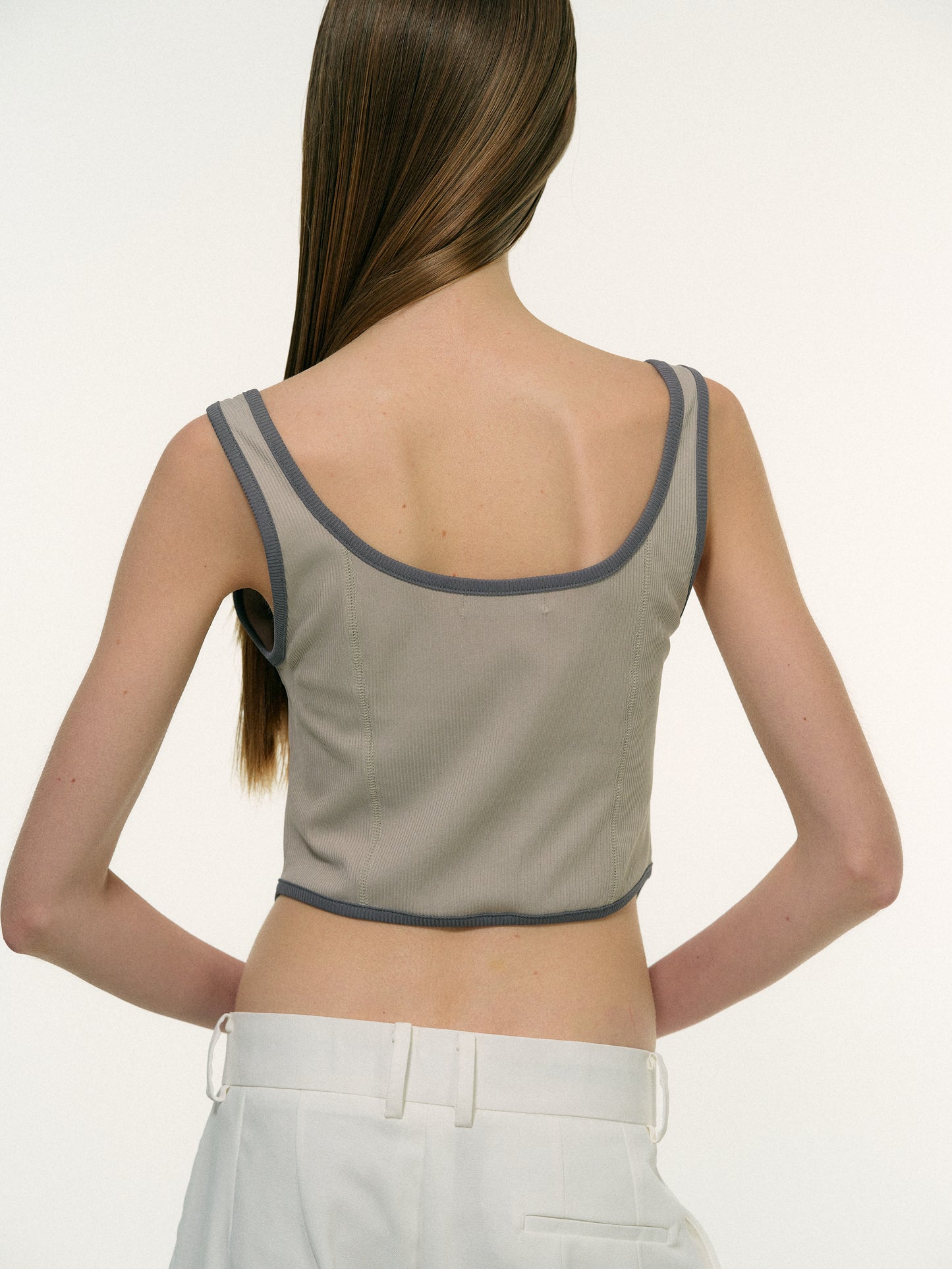 Hook Eye Crop Top, Paloma