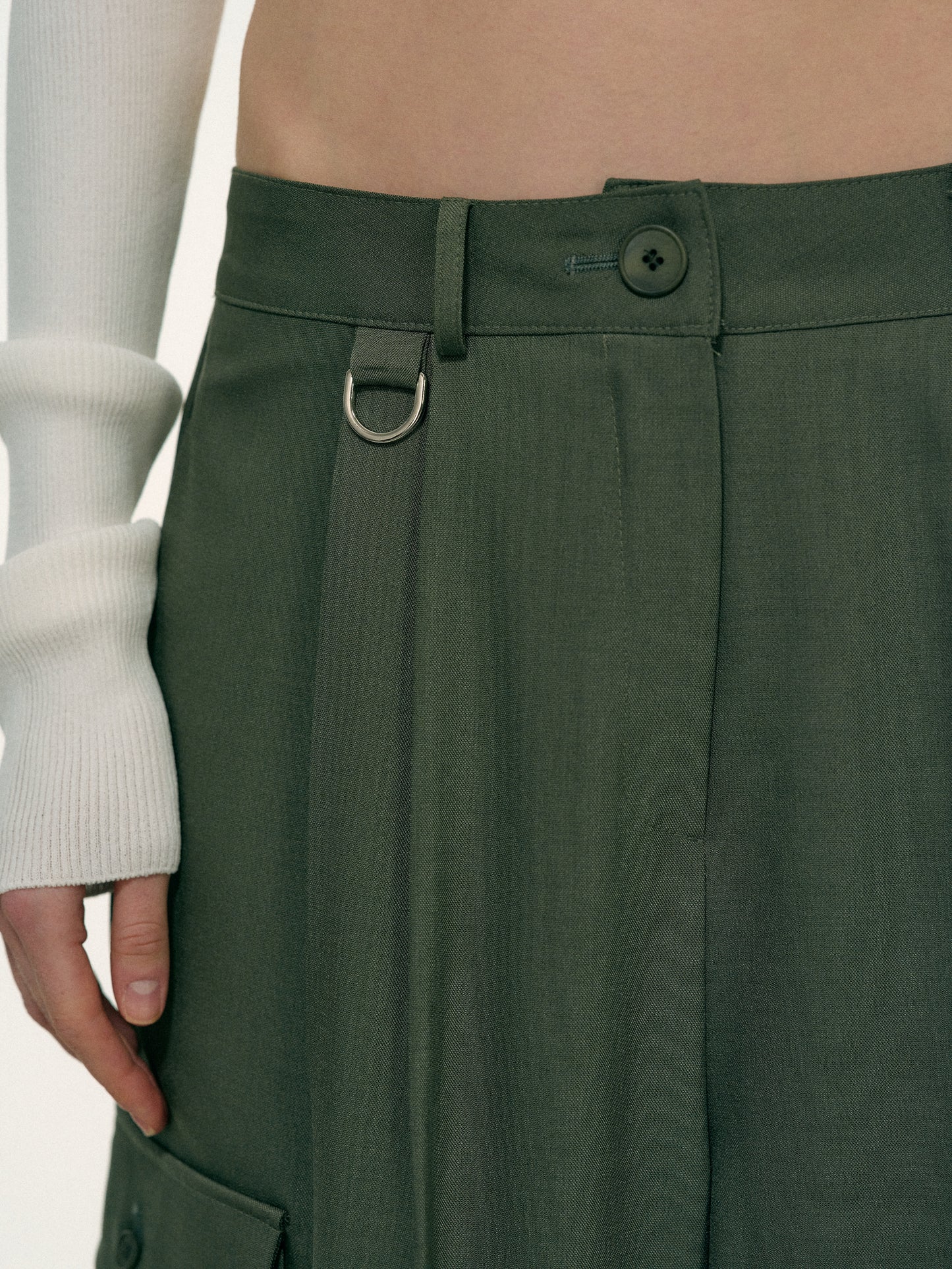 Utility Work Pants, Basil