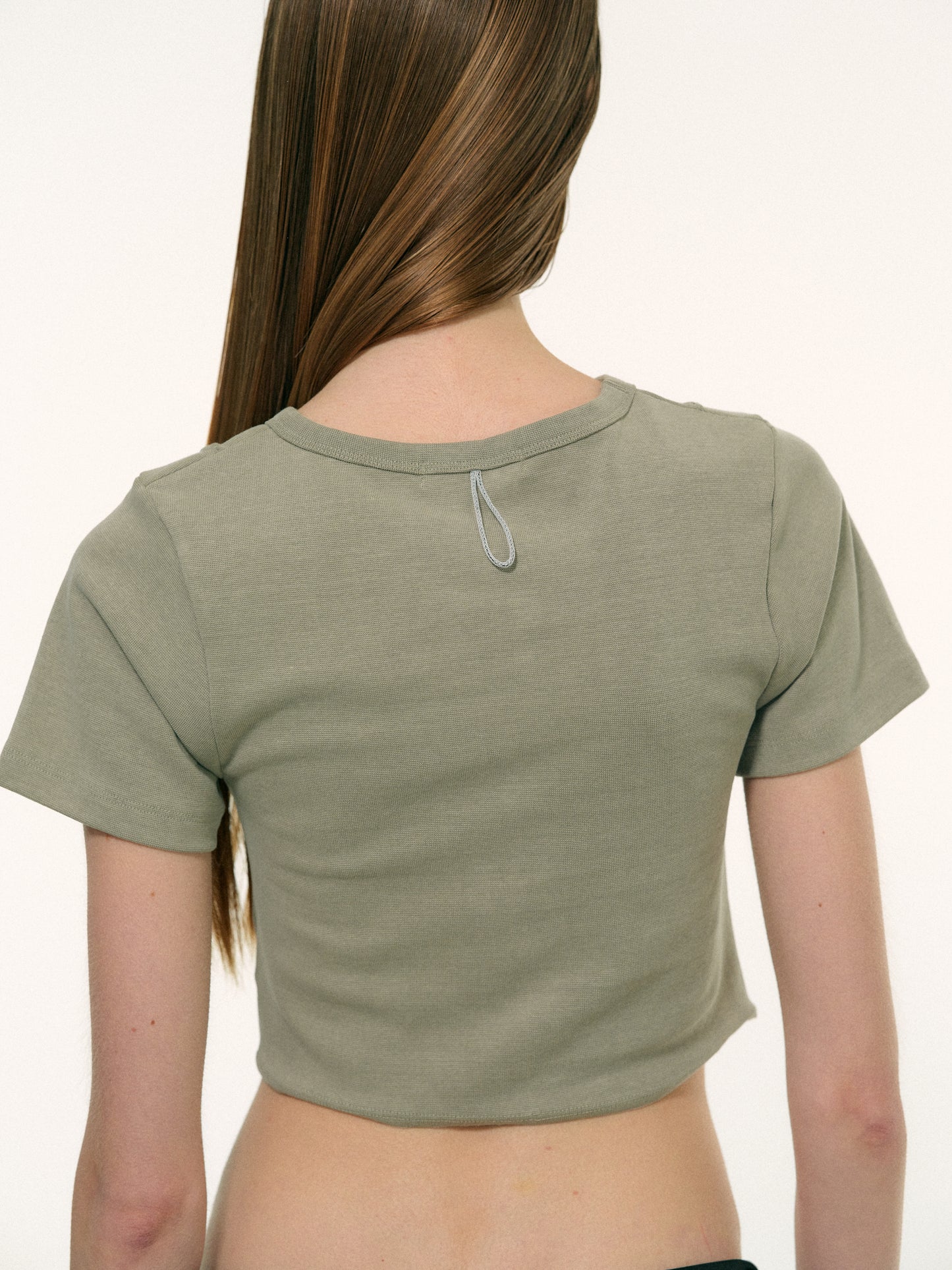 Inverse Stitch Baby T-shirt, Sage