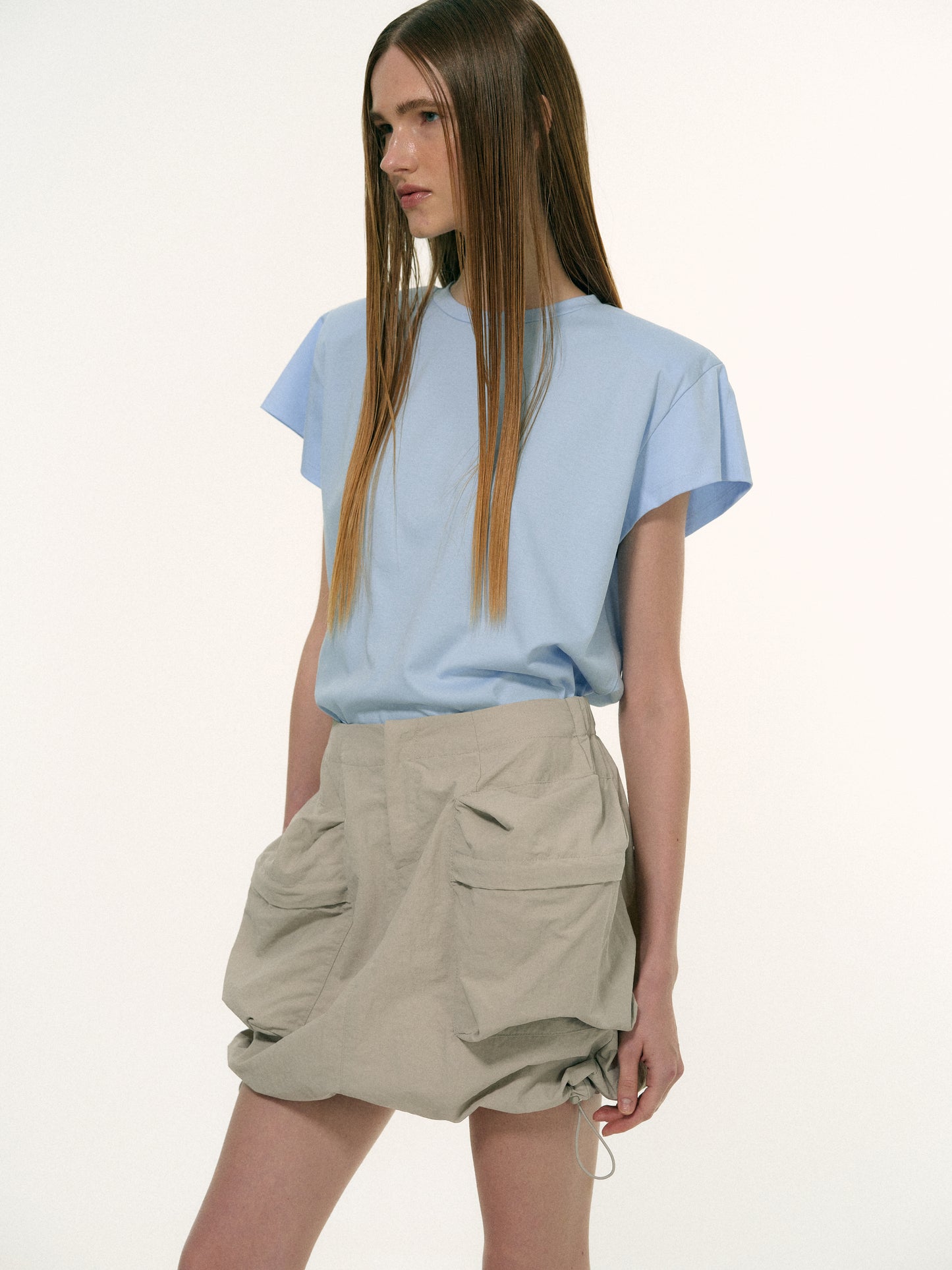 Cotton Pads T-Shirt, Baby Blue