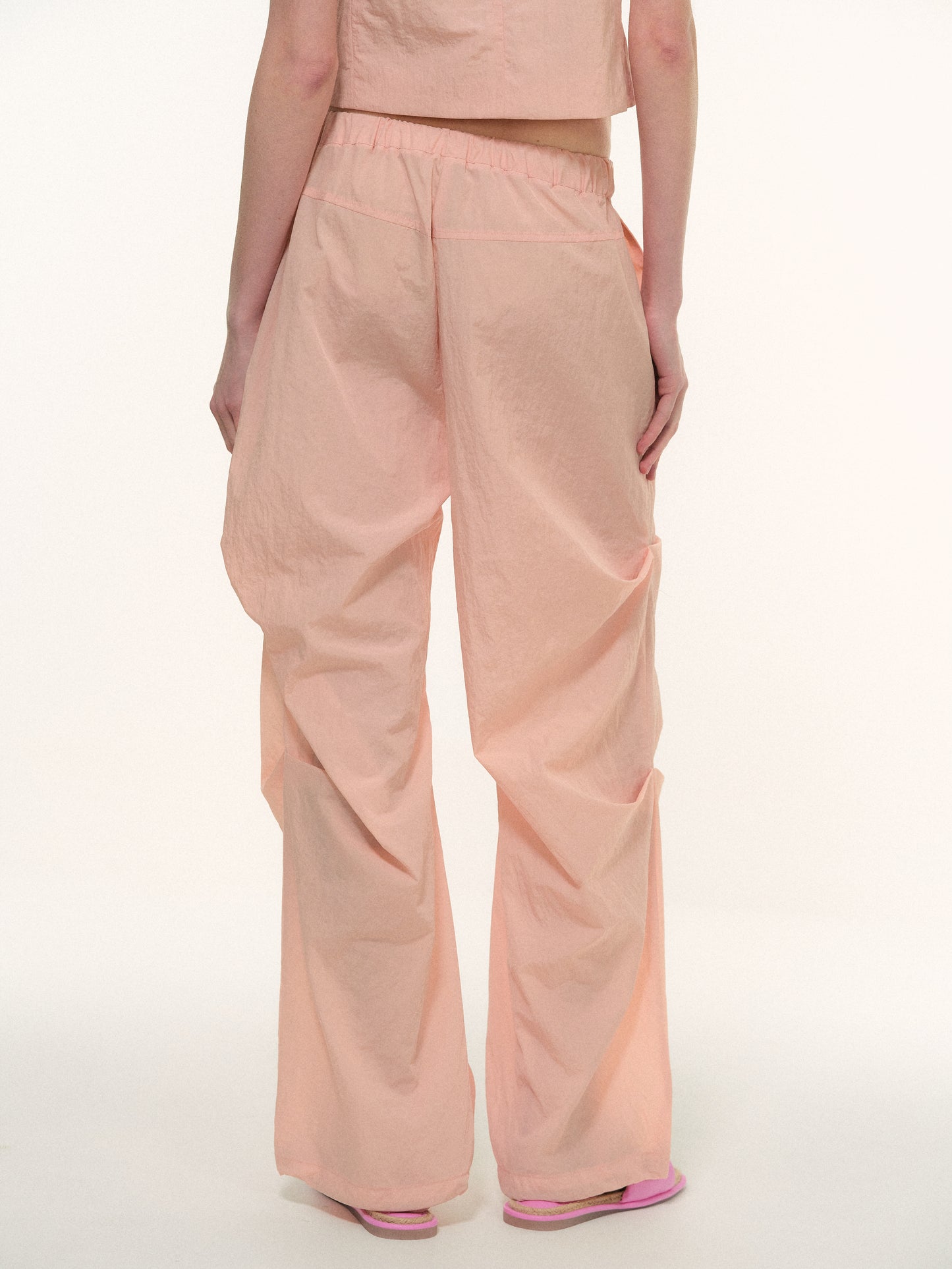 Cinch Leg Pants, Pink