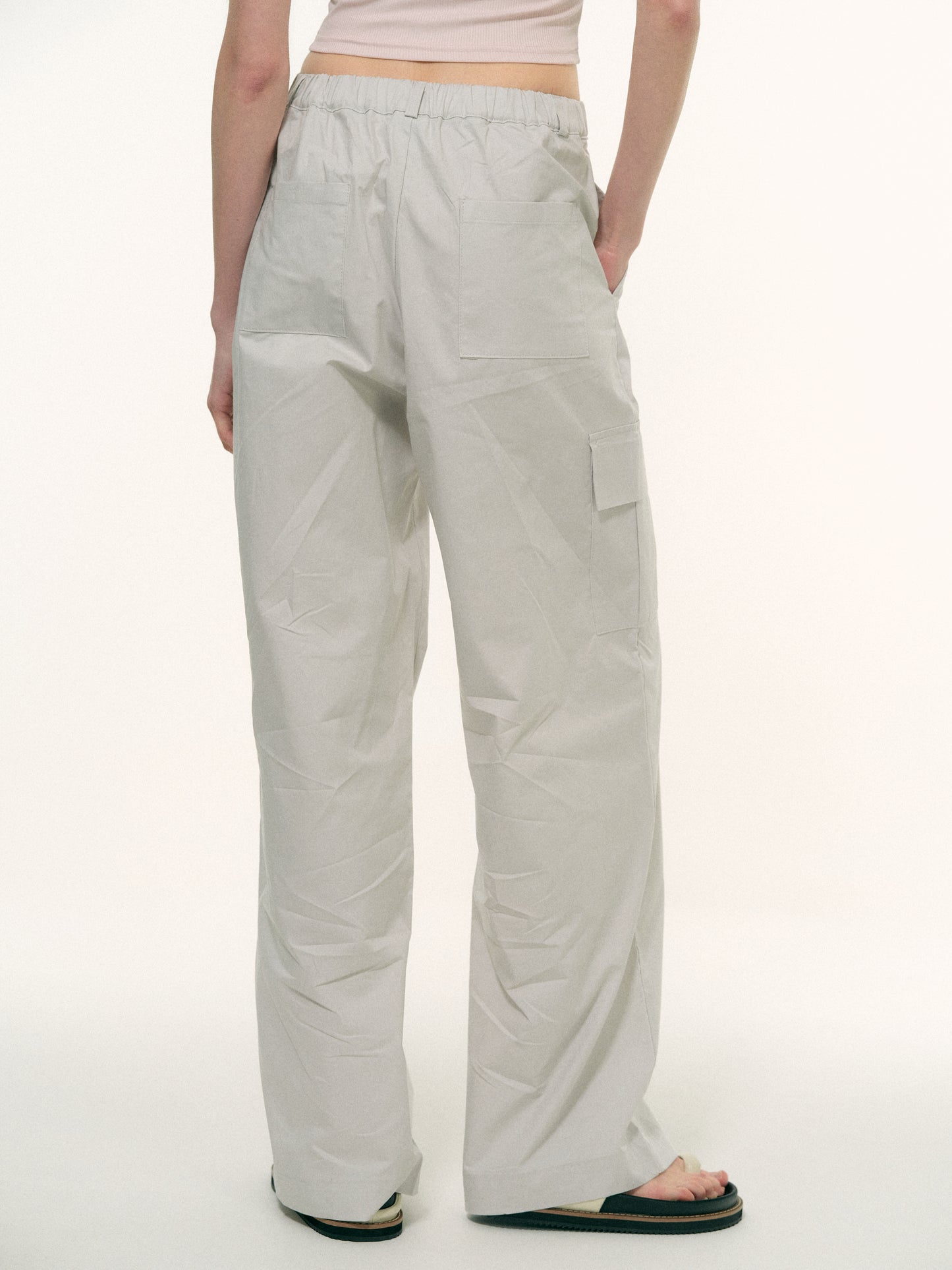 Cotton Work Pants, Slate