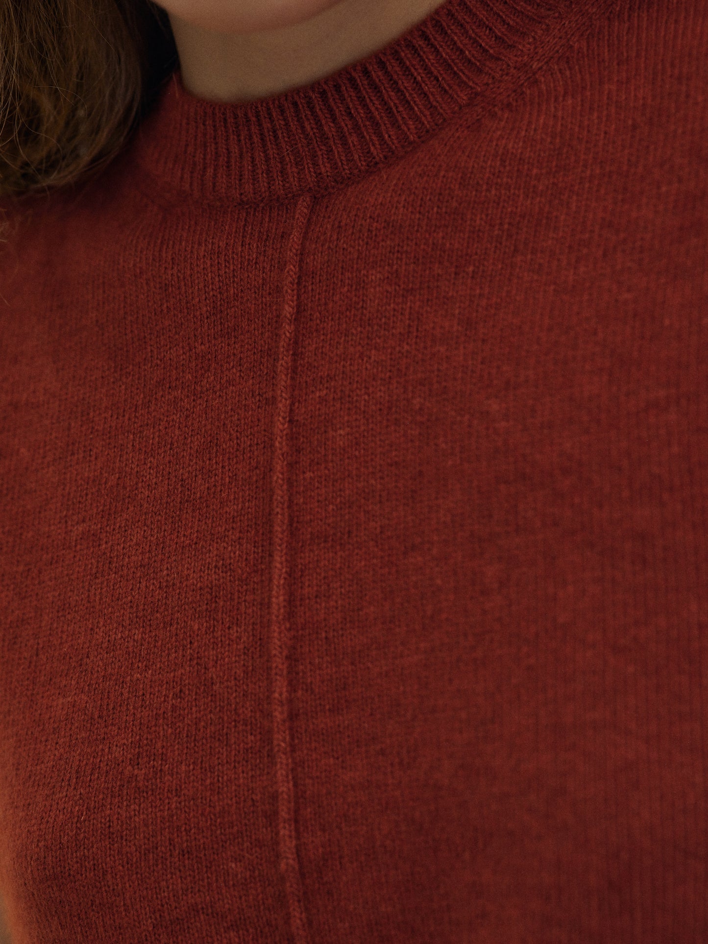 Cropped Knit, Sienna