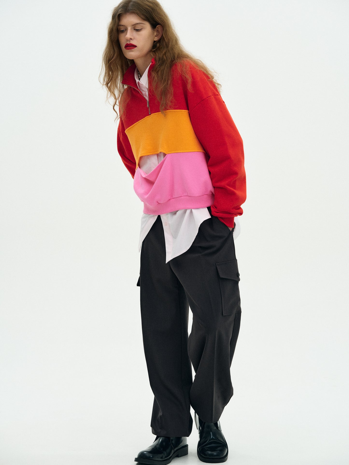 Cargo Suiting Pants, Pebble
