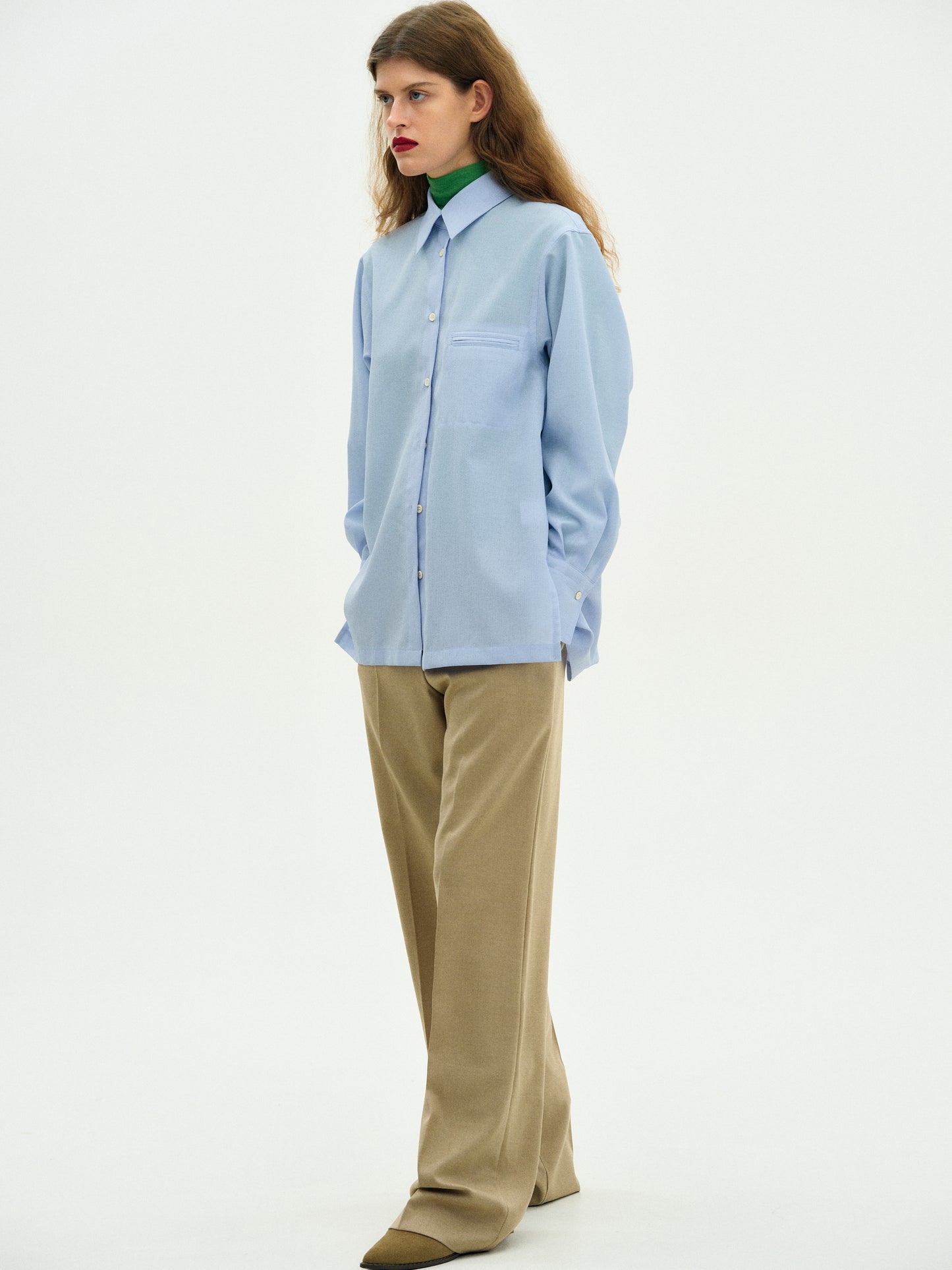 Textured Shirt, Blue
