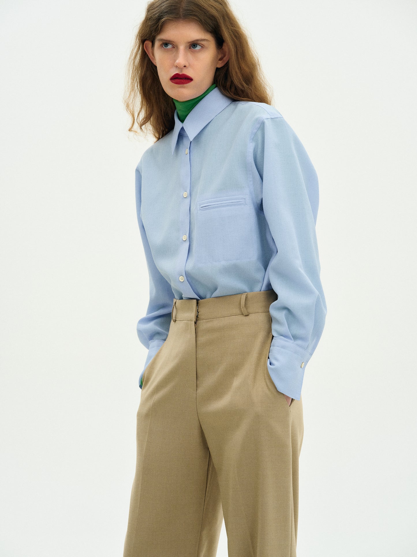 Textured Shirt, Blue