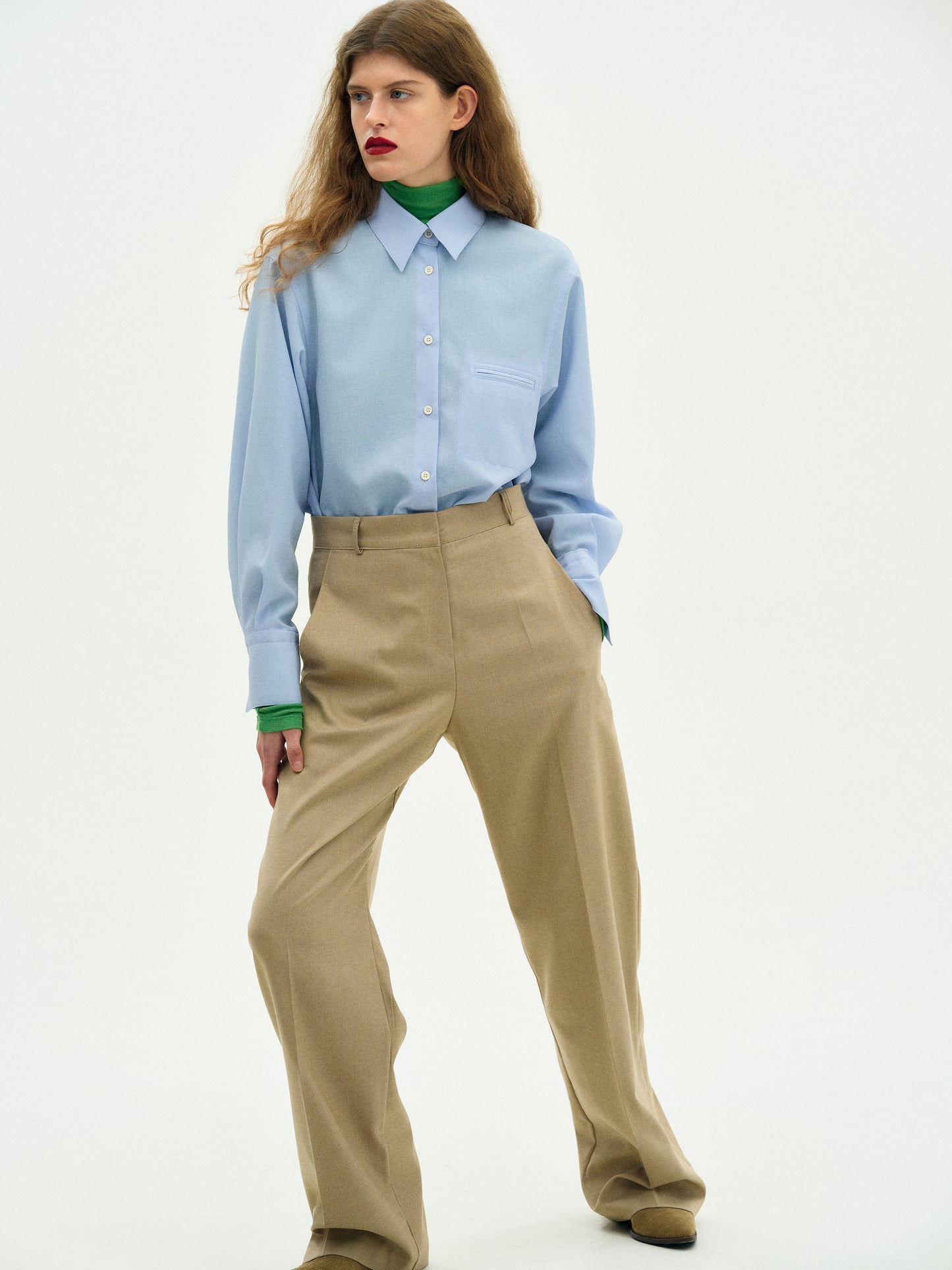 Textured Shirt, Blue