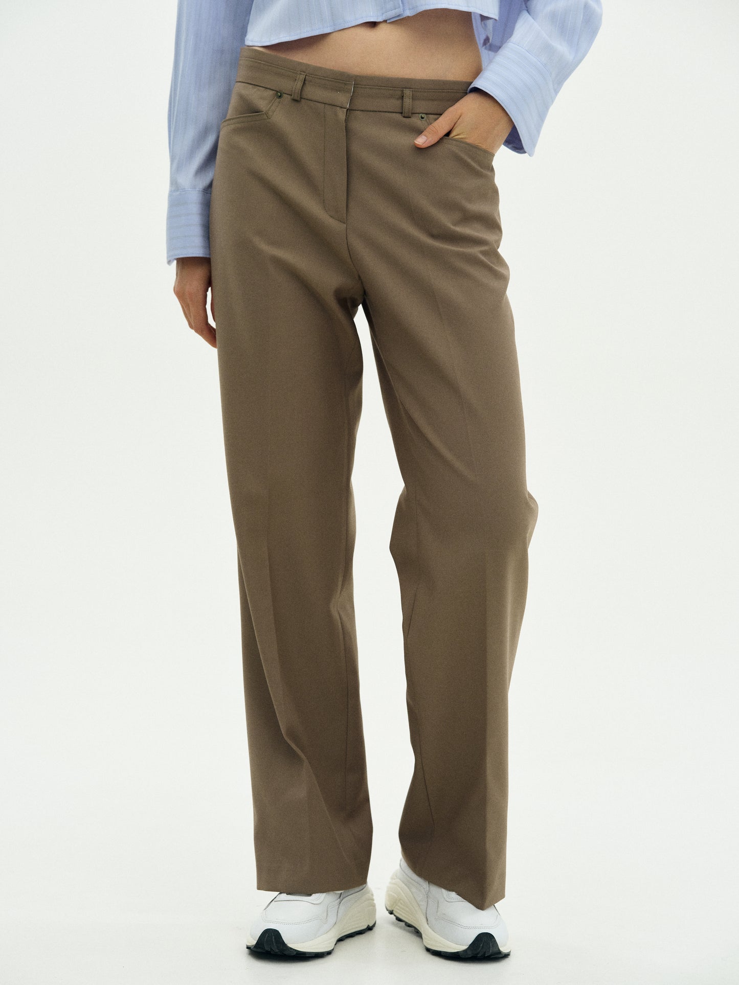 Tailoring Trousers, Sepia
