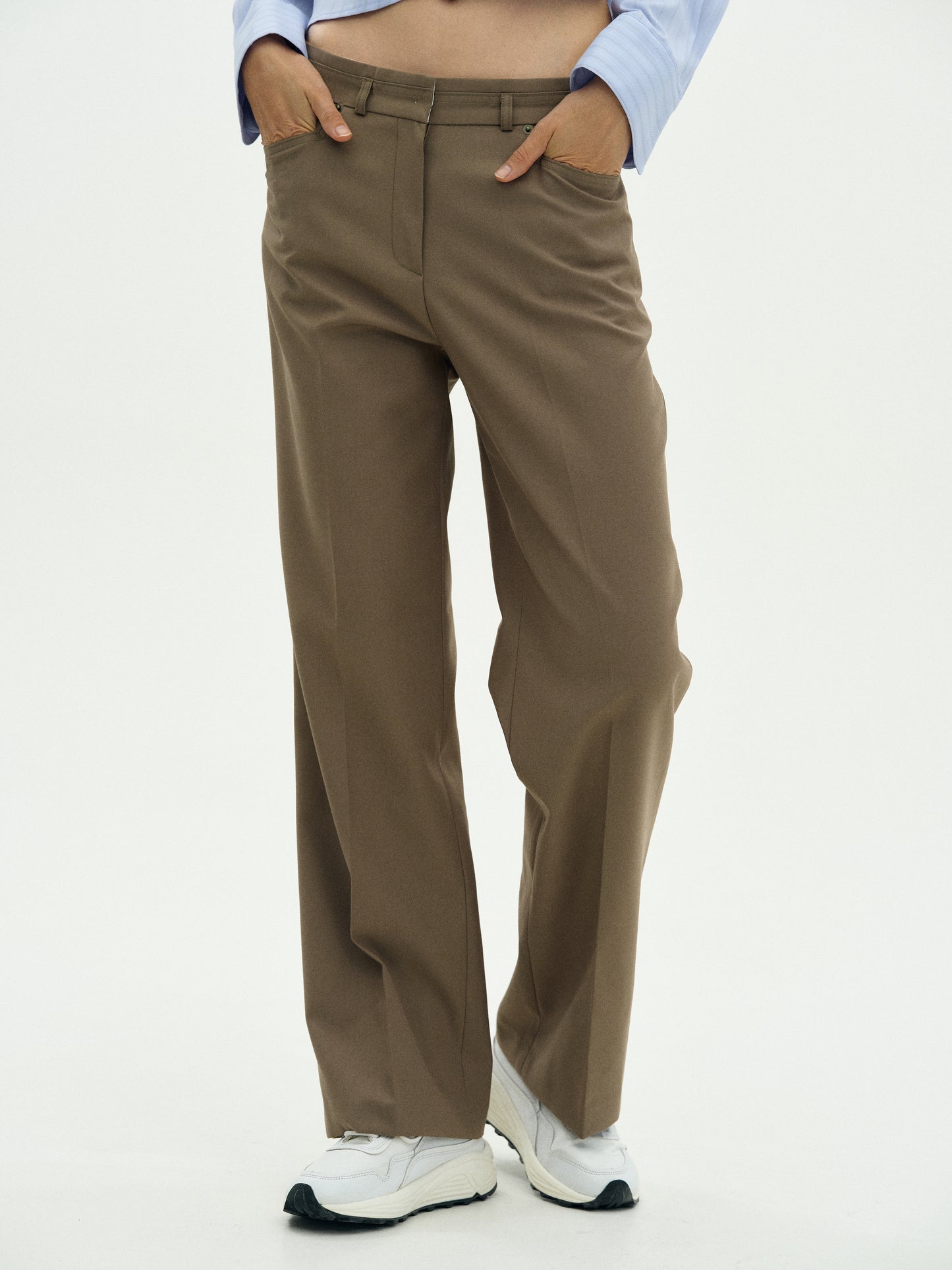 Tailoring Trousers, Sepia