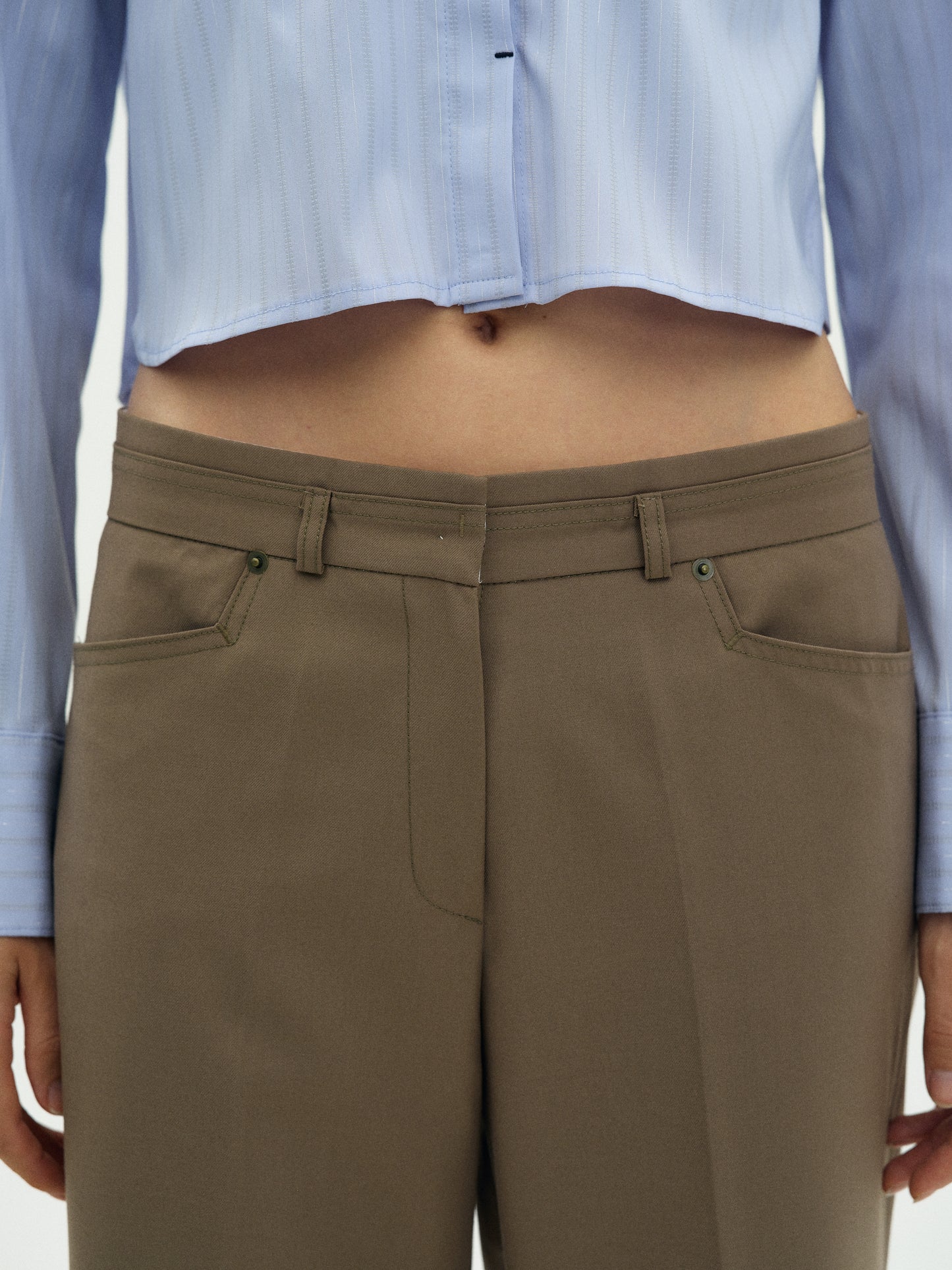 Tailoring Trousers, Sepia
