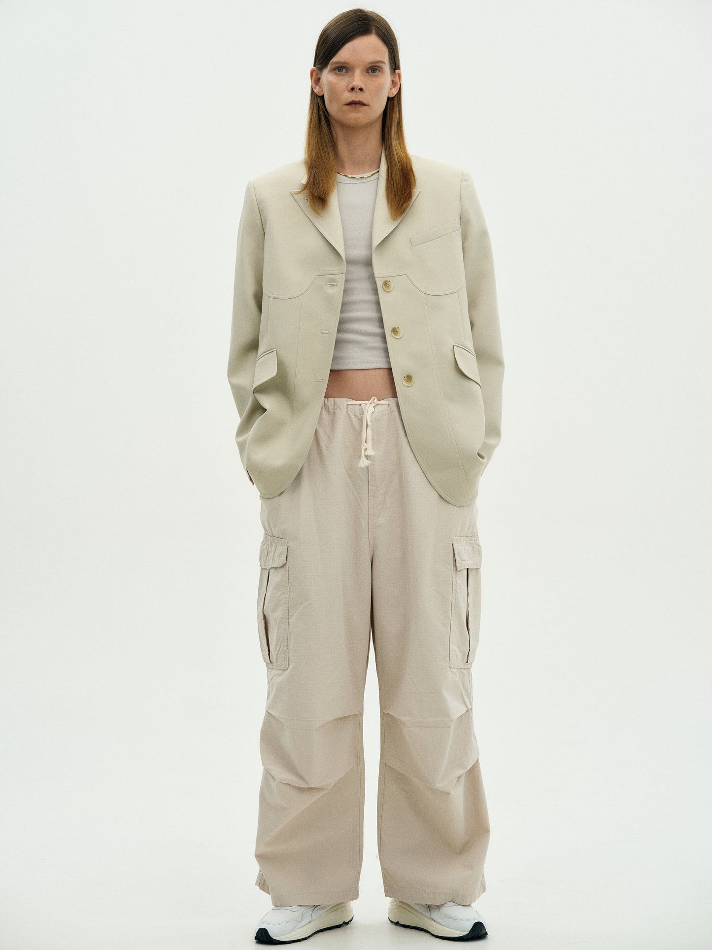 Bustier Blazer, Dune