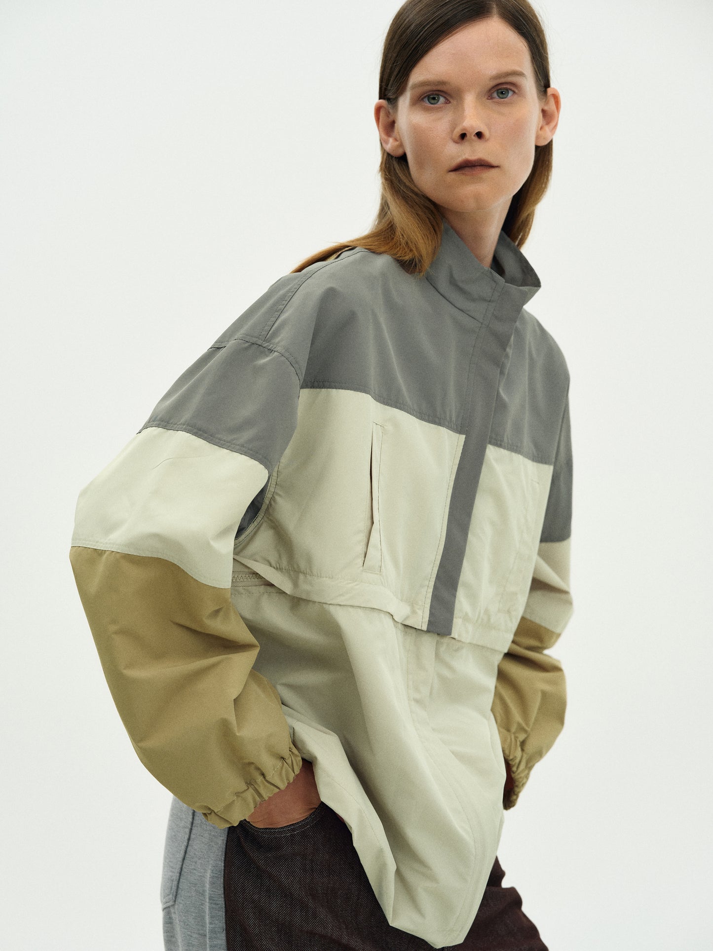 Detachable Windbreaker, Khaki