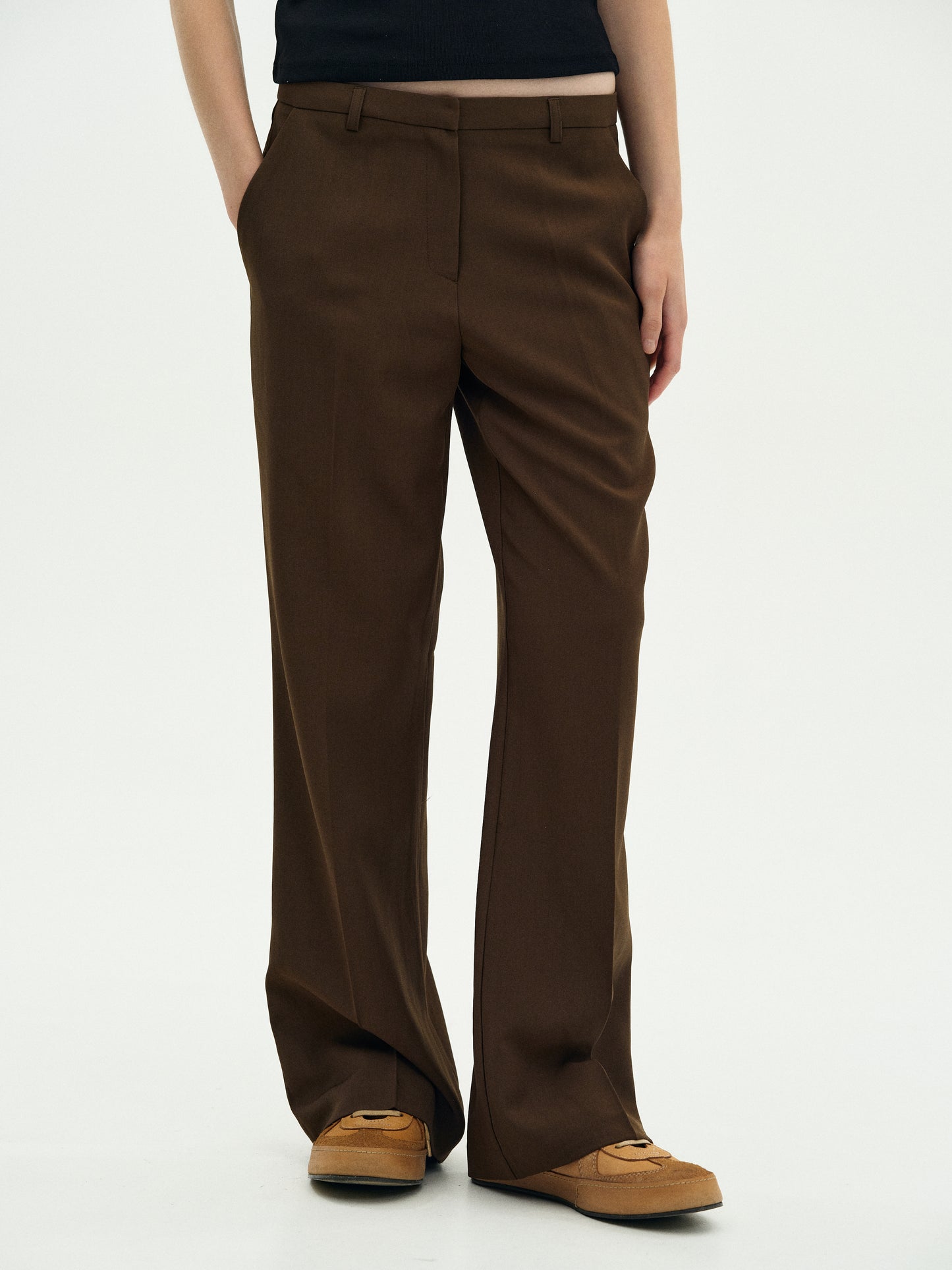 Slim Suit Trousers, Kobicha