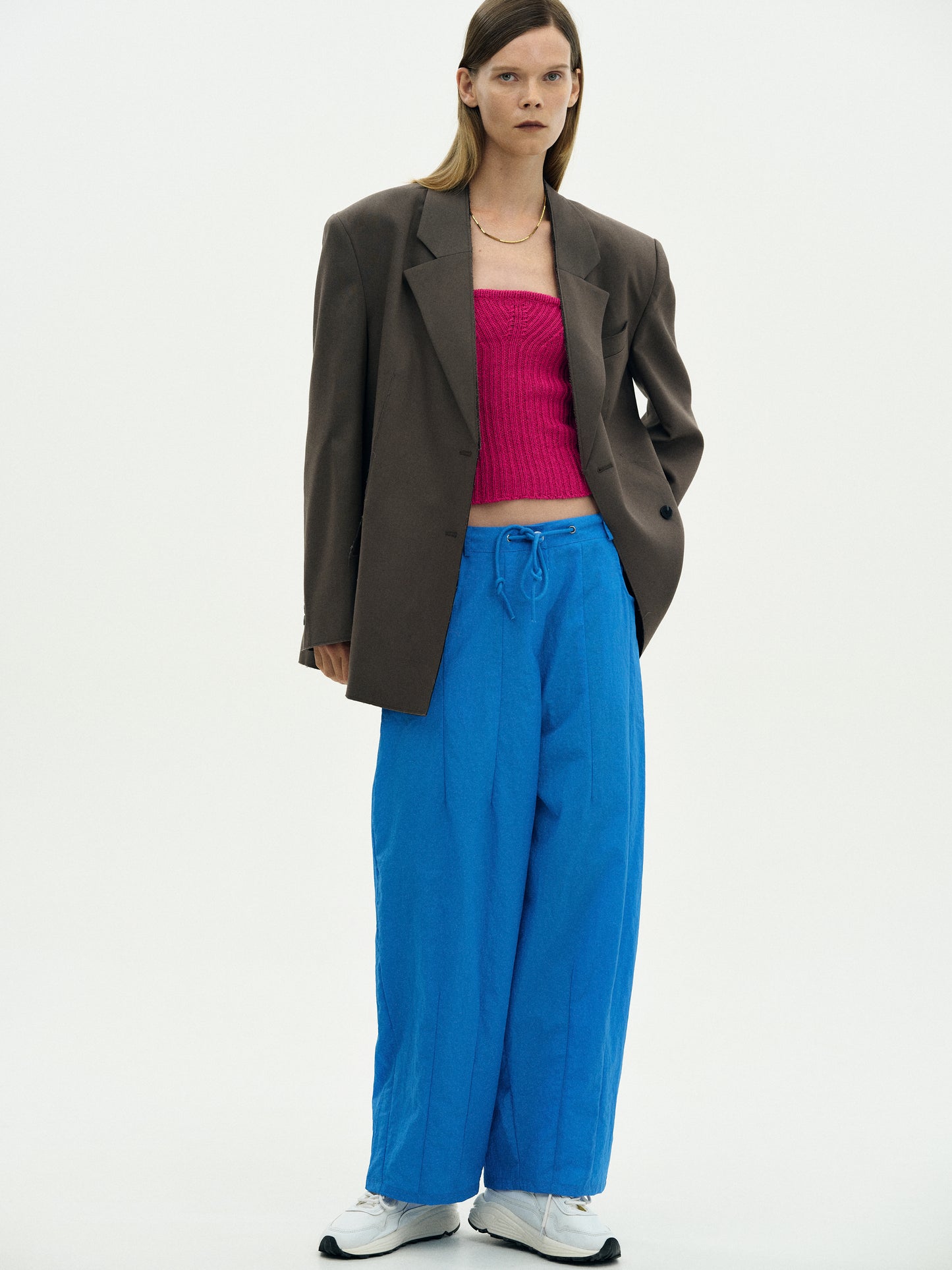 Twill Over-Fit Blazer, Cedar